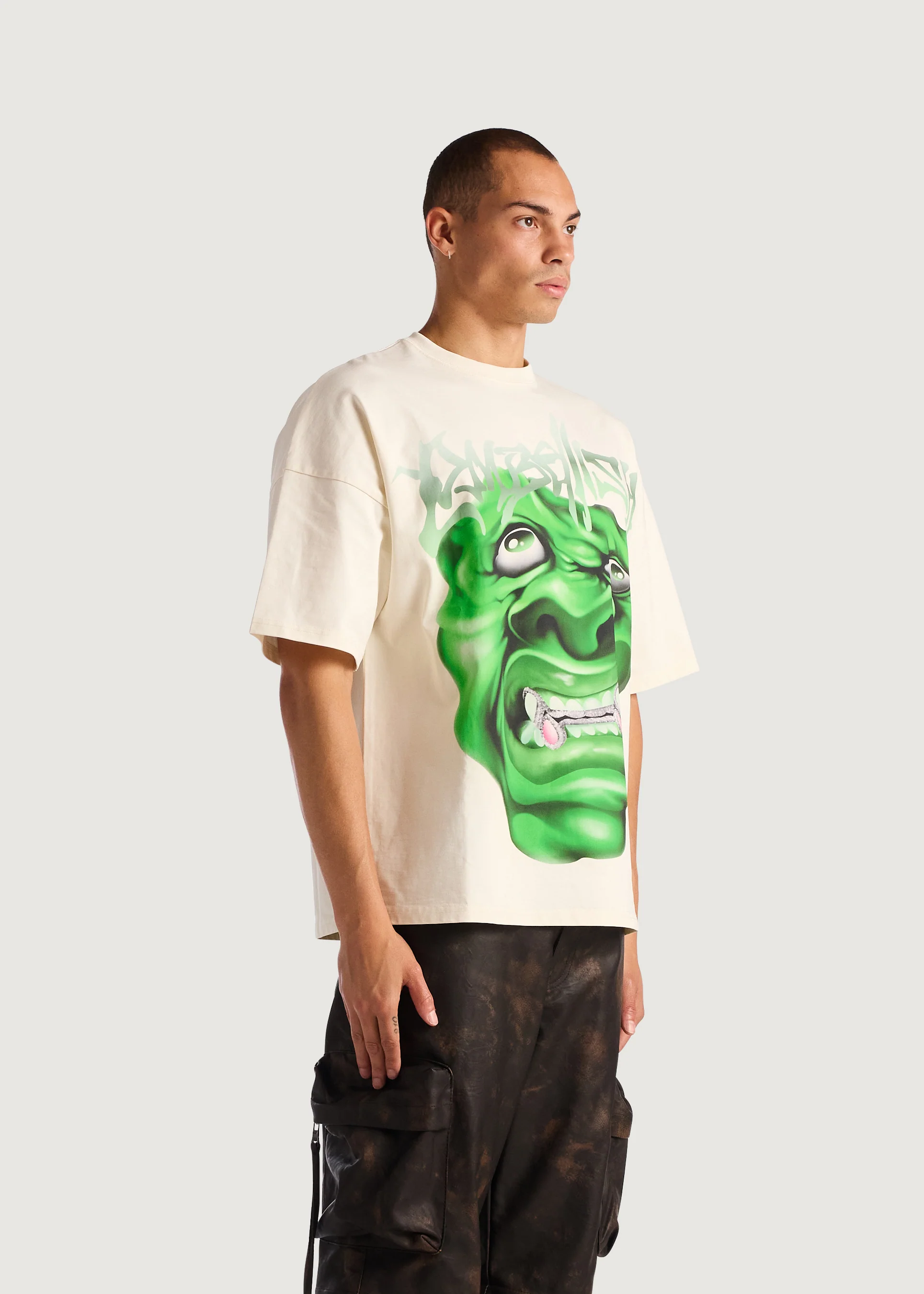 Beast Tee (Cream) - Image 4