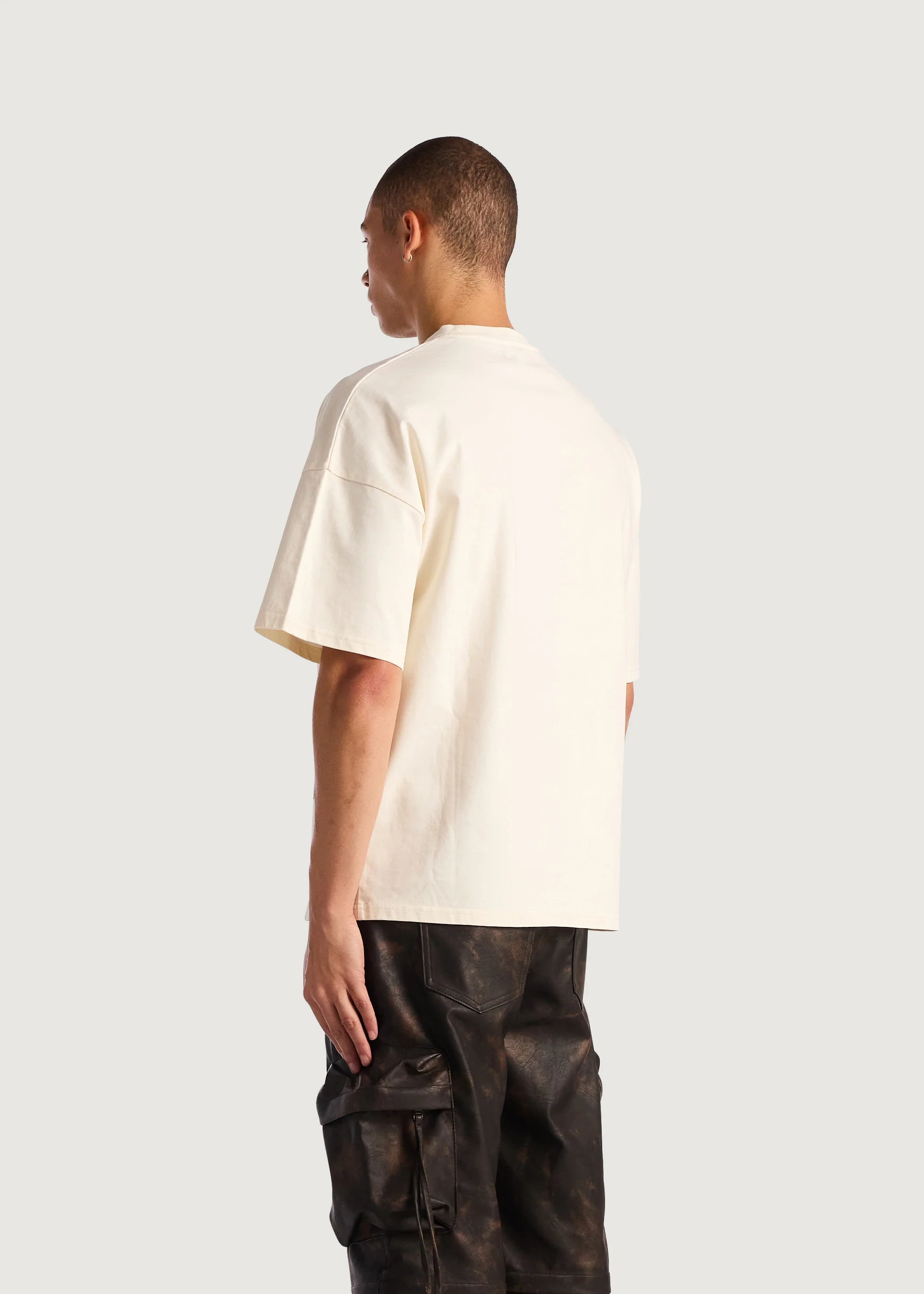 Beast Tee (Cream) - Image 7