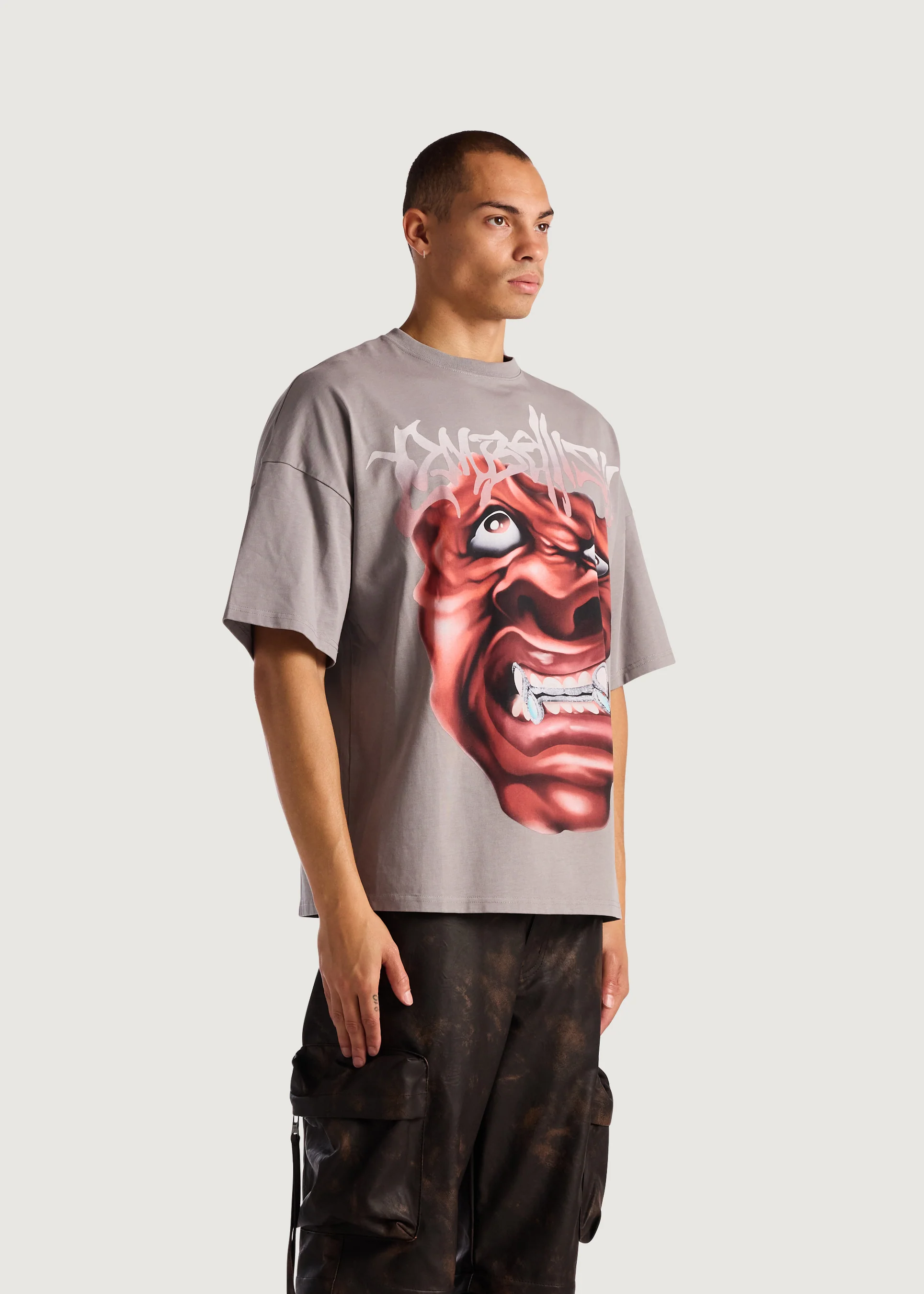 Beast Tee (Grey) - Image 4