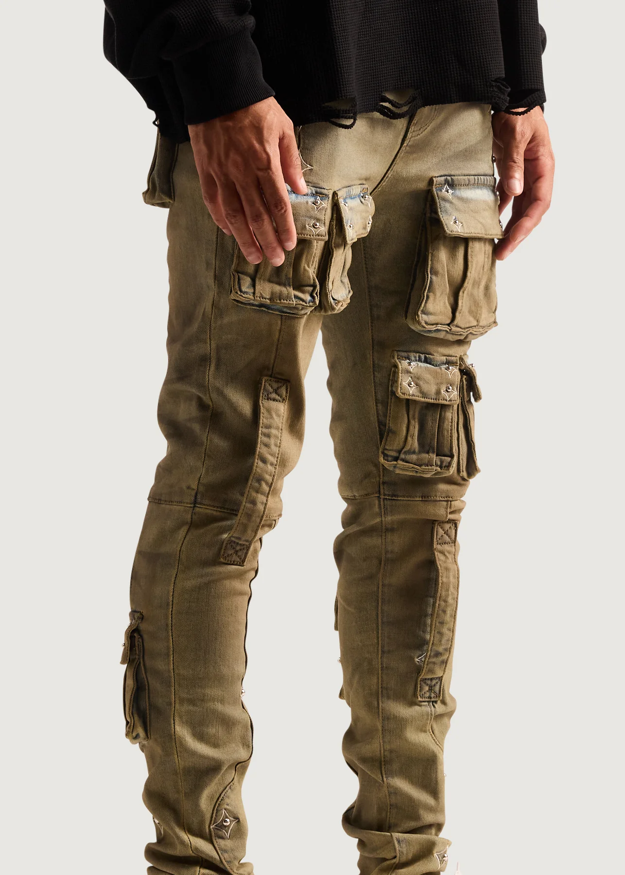 Canus Cargo Denim (Sand Wash) - Image 5