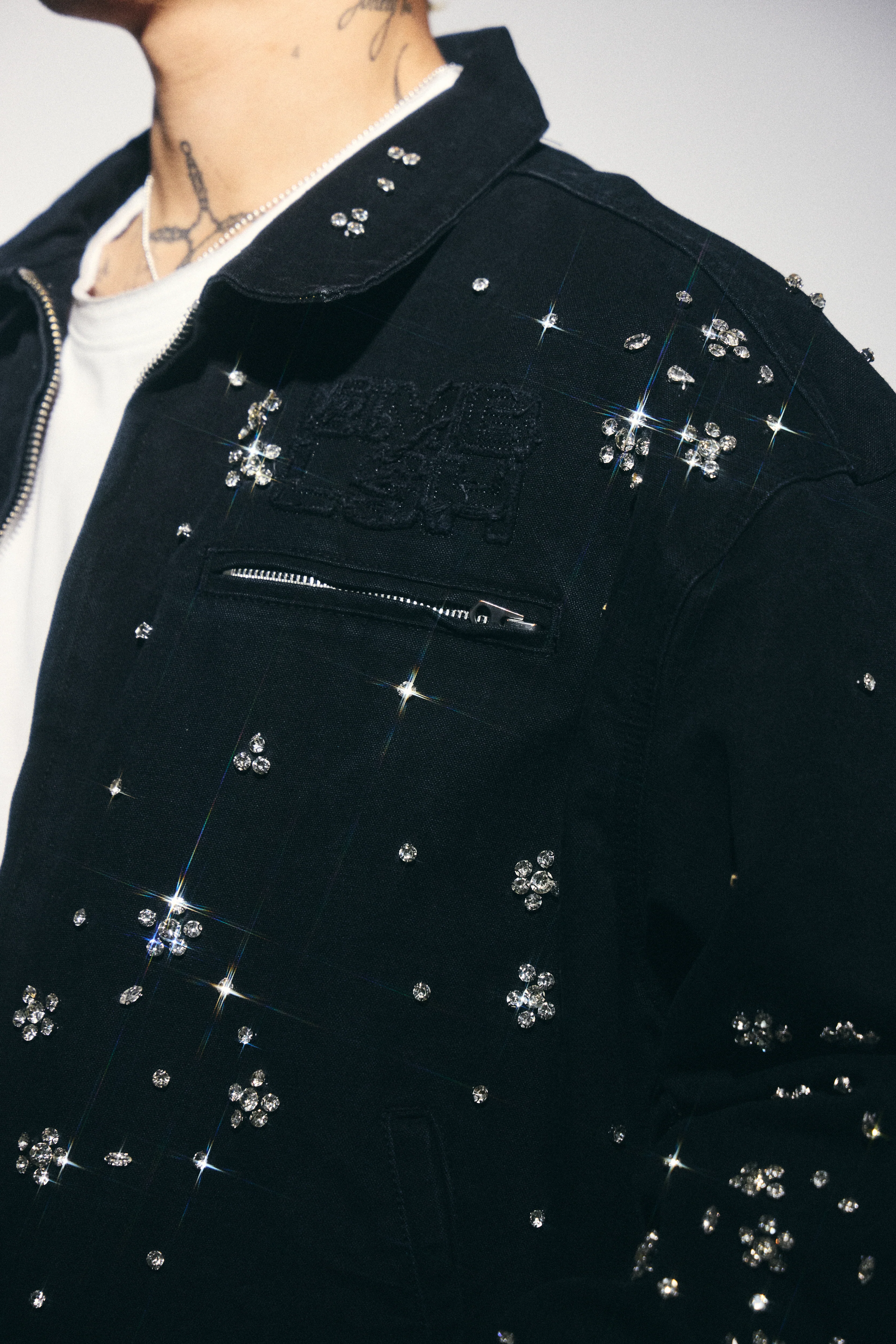 Clean Up Work Jacket (Black) - Image 4