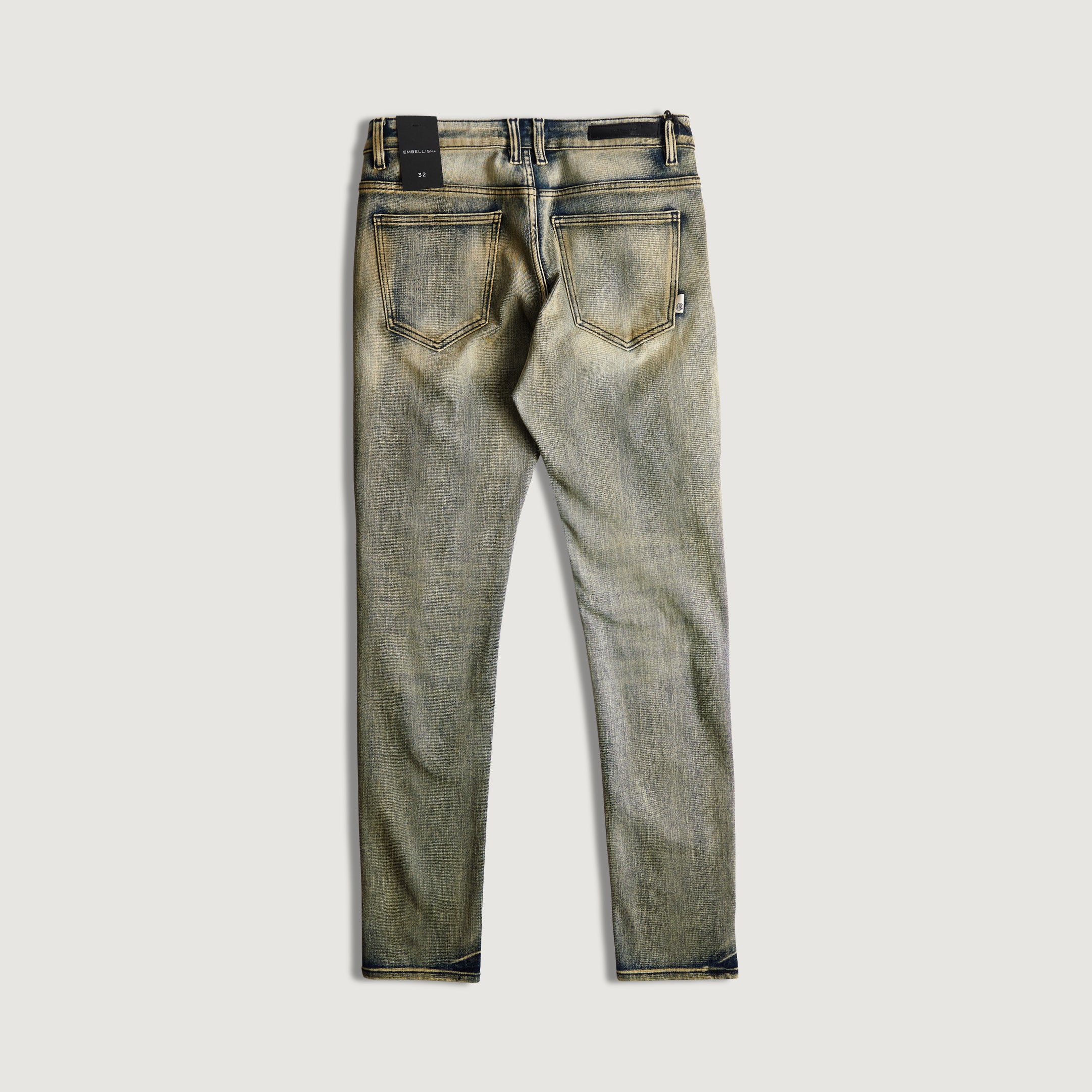 David Skinny Denim (Bleached Sand) - Image 3