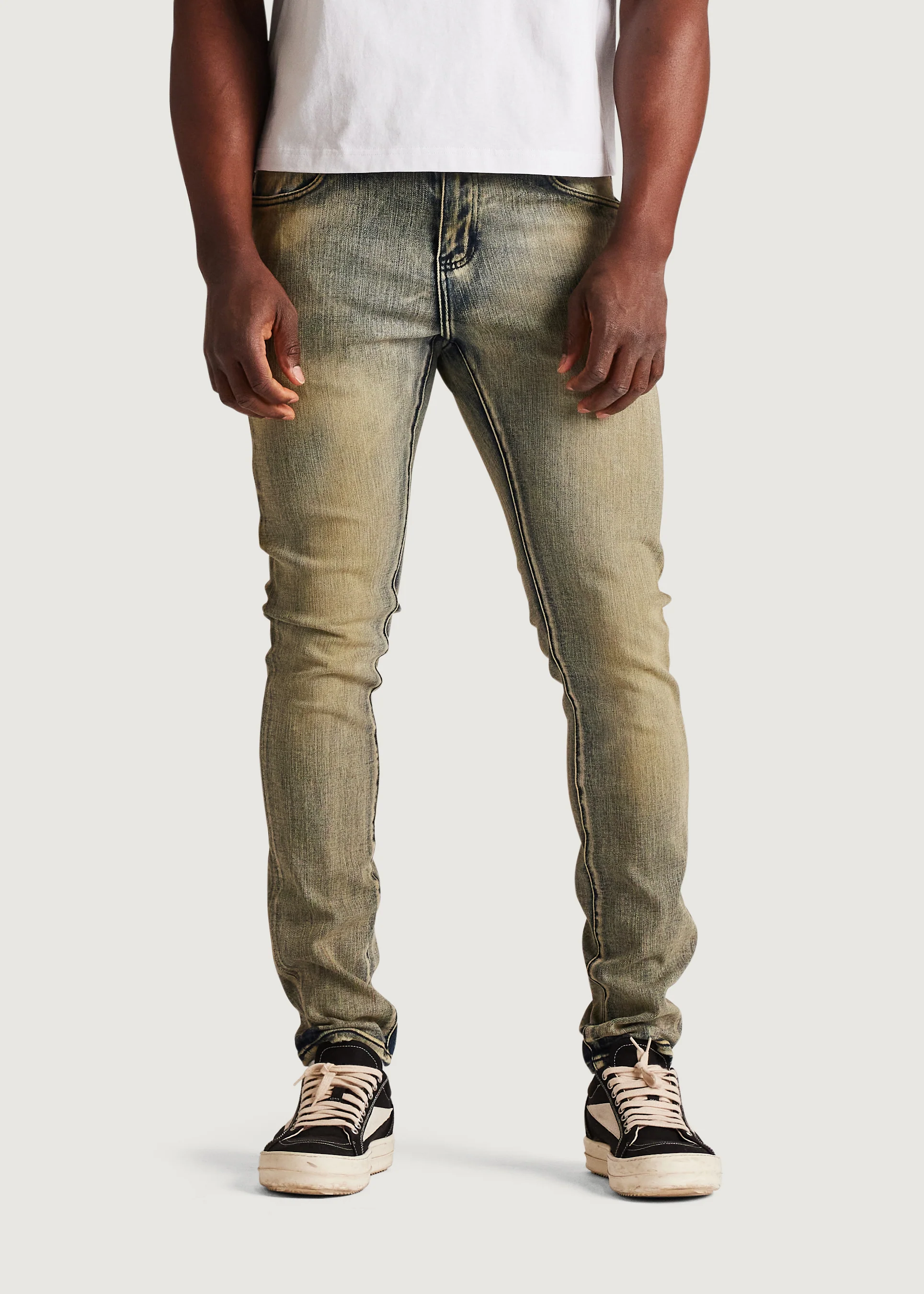 David Skinny Denim (Bleached Sand) - Image 4