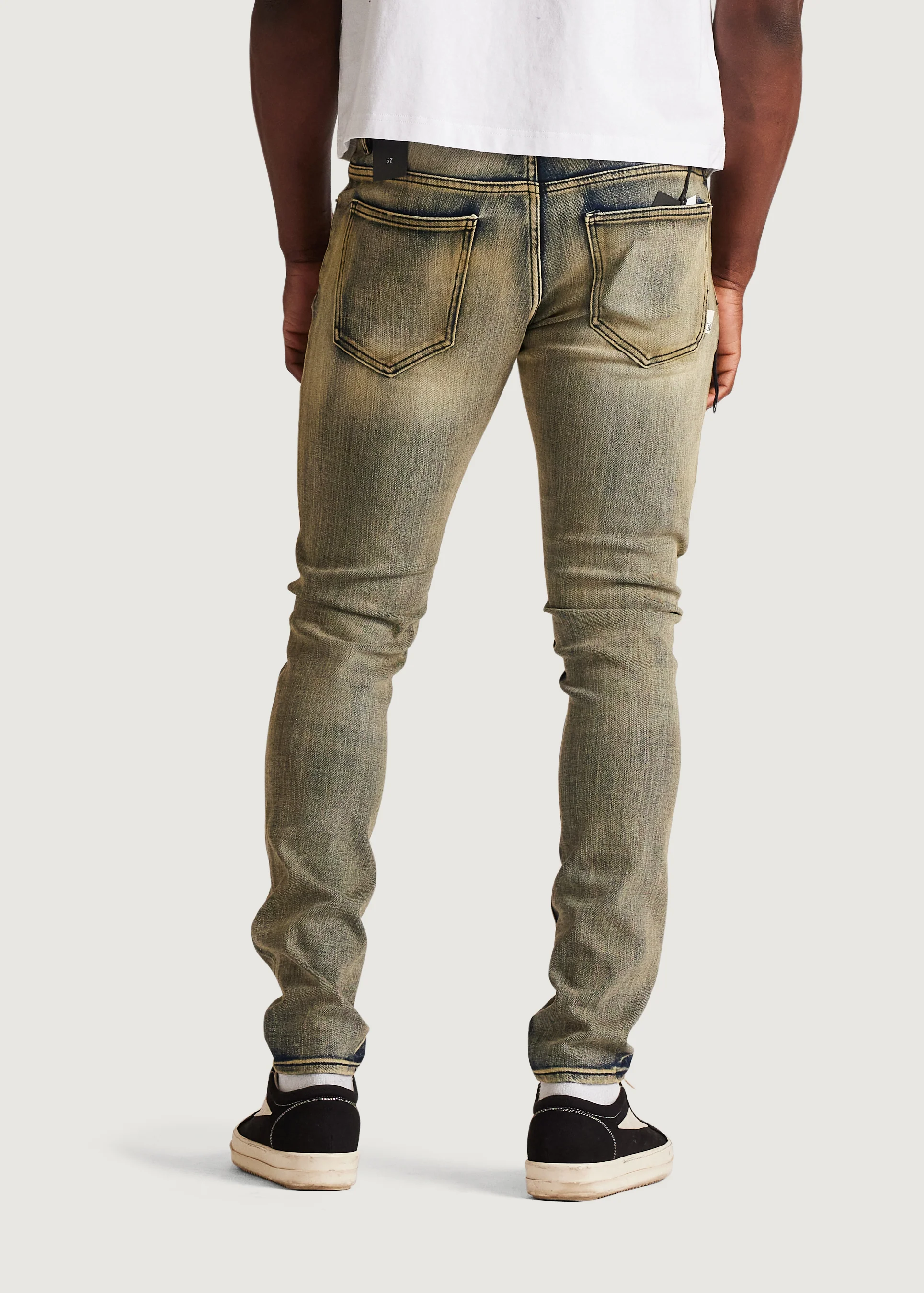 David Skinny Denim (Bleached Sand) - Image 7