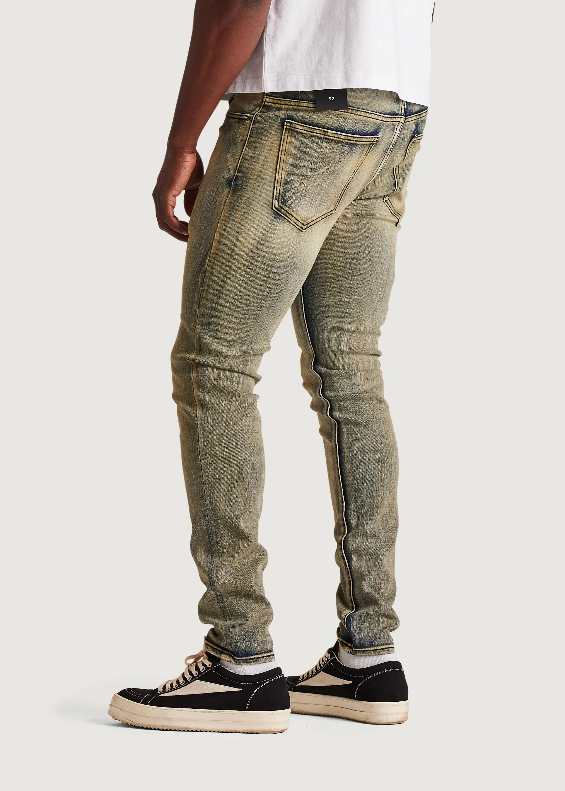 David Skinny Denim (Bleached Sand) - Image 8