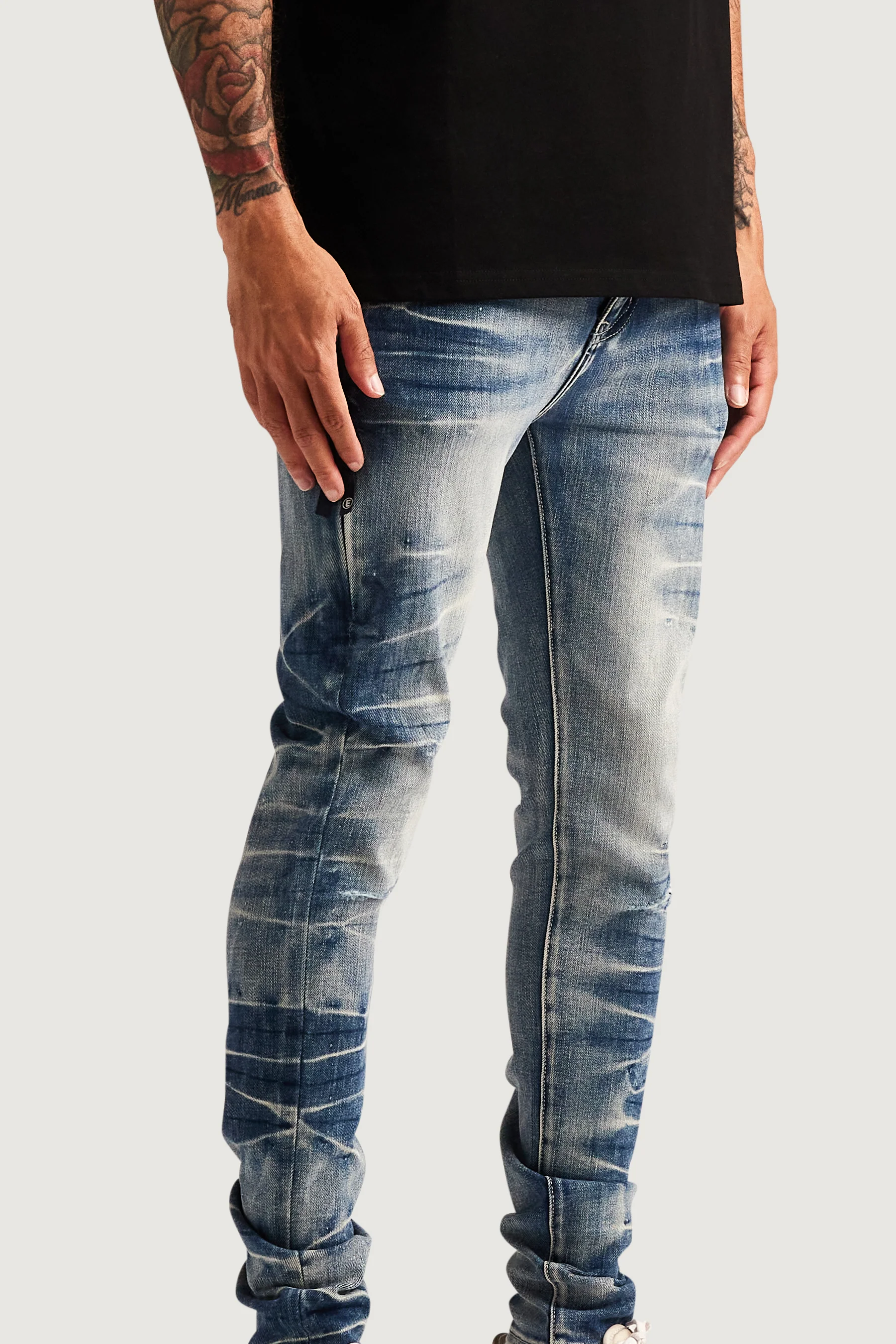 David Skinny Denim (Blue Smoke) - Image 5