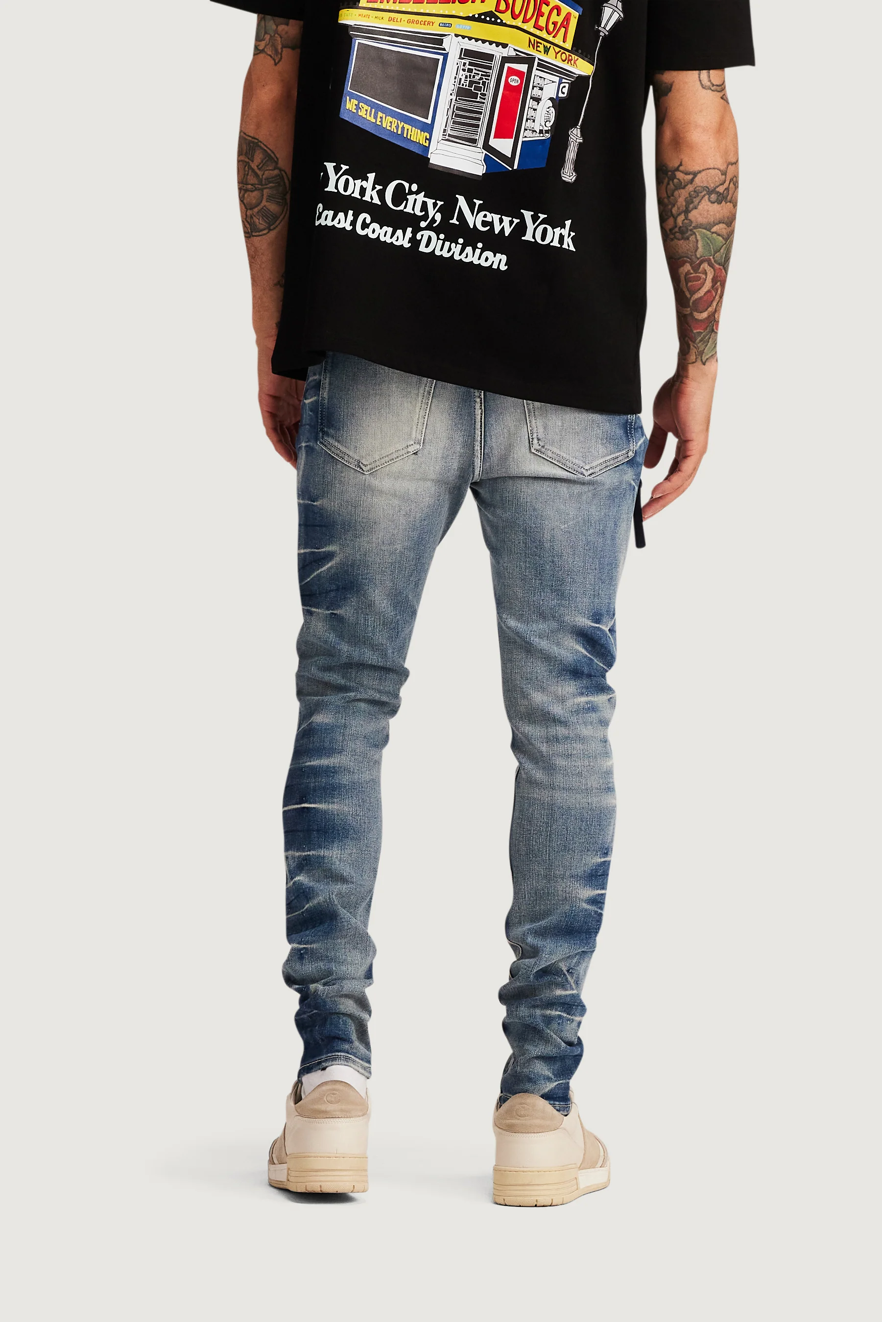 David Skinny Denim (Blue Smoke) - Image 6
