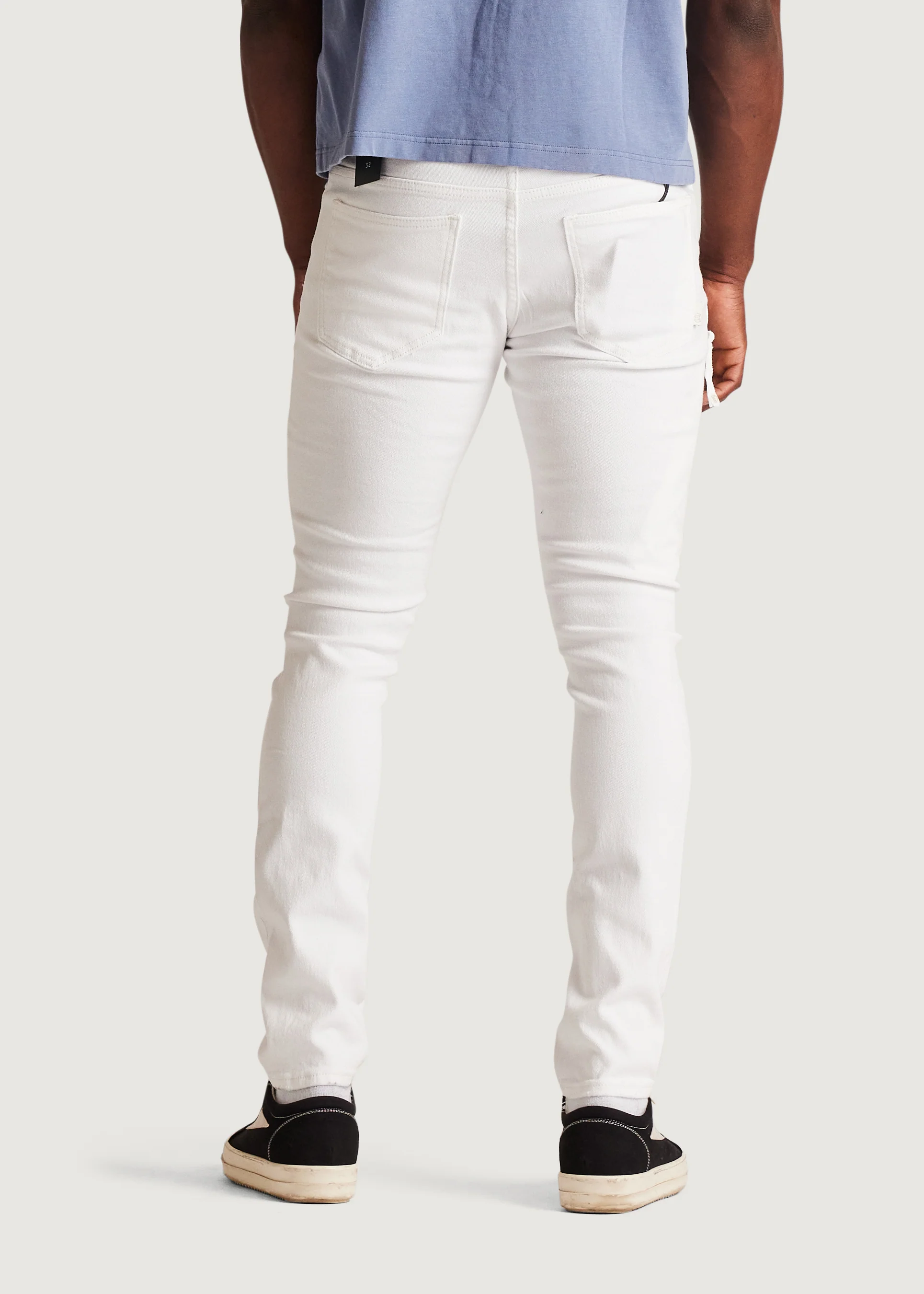 David Skinny Denim (Distressed White) - Image 7