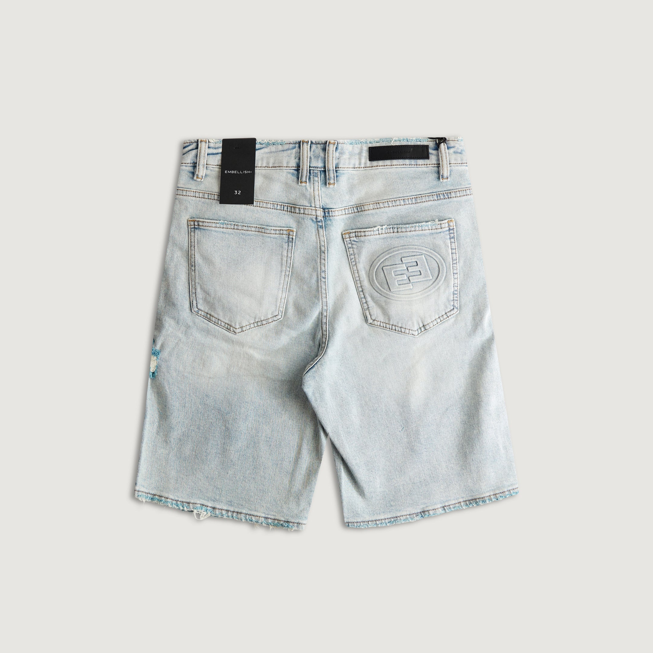 Easy Denim Short (Light Blue) - Image 8