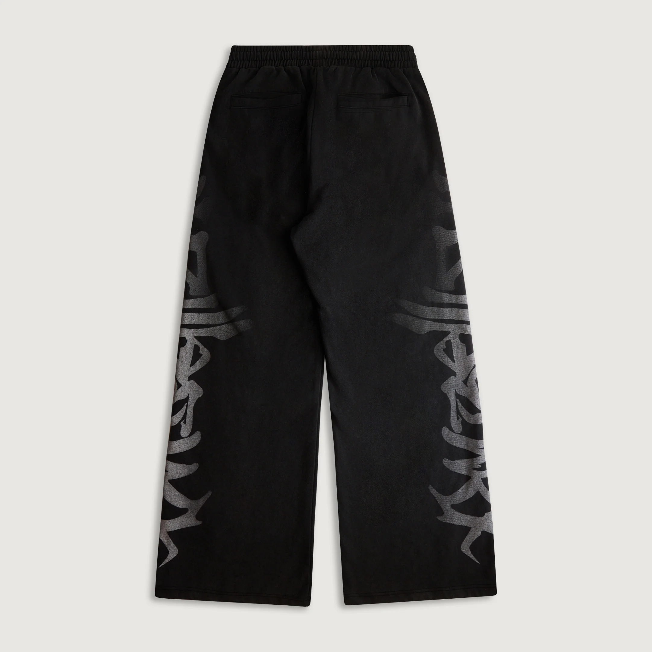 Embellish Logo Sweatpant (Black) - Image 8