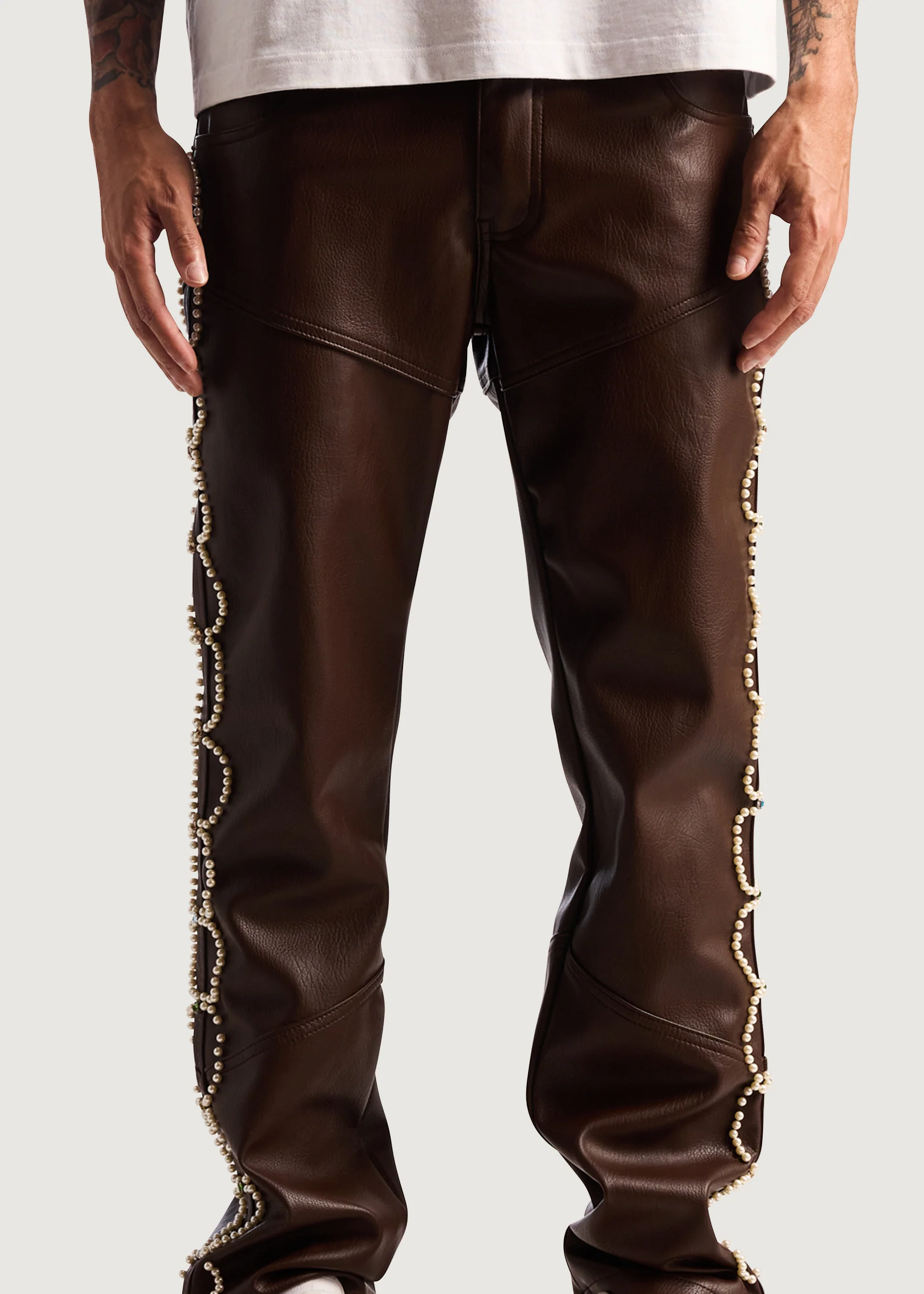 Crux Wax Pant (Brown) - Image 3