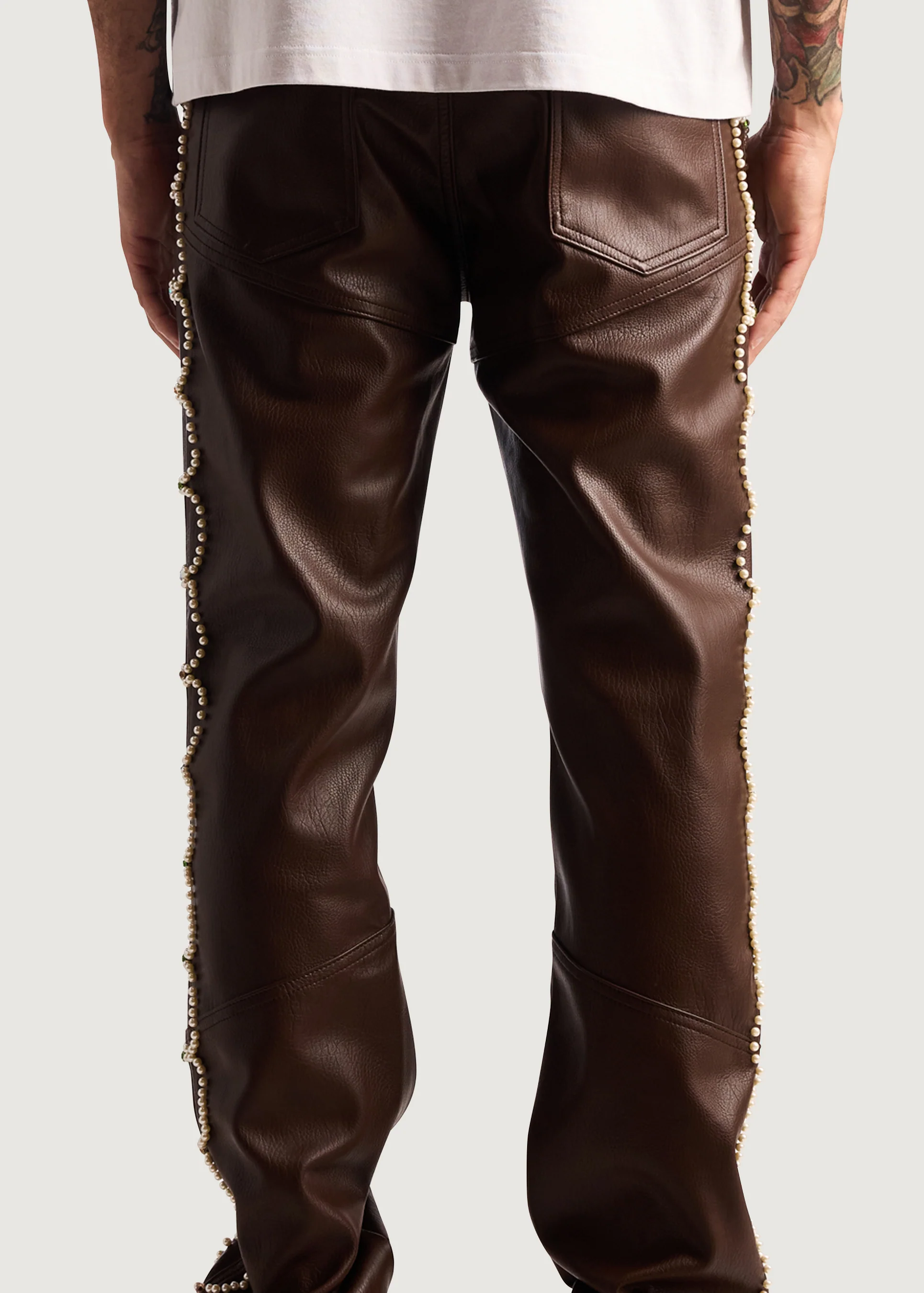 Crux Wax Pant (Brown) - Image 6