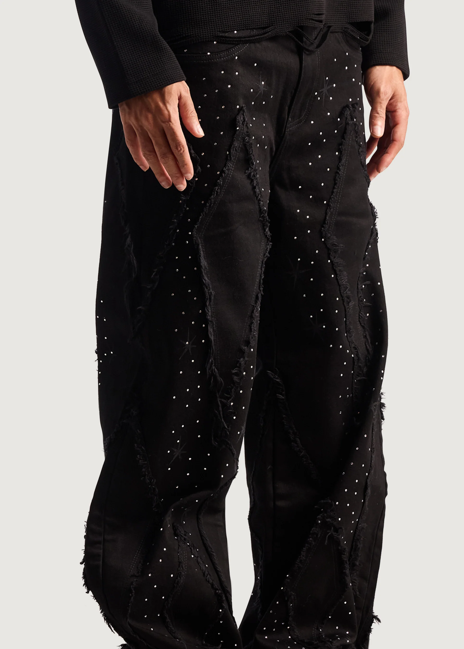 Icon Baggy Denim (Black) - Image 4