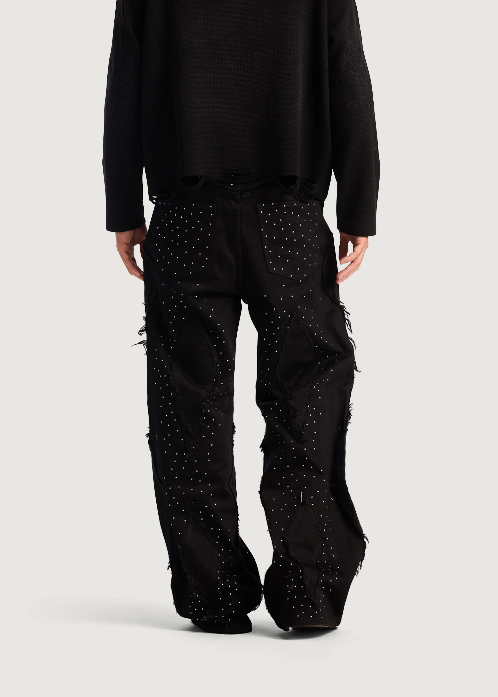 Icon Baggy Denim (Black) - Image 5