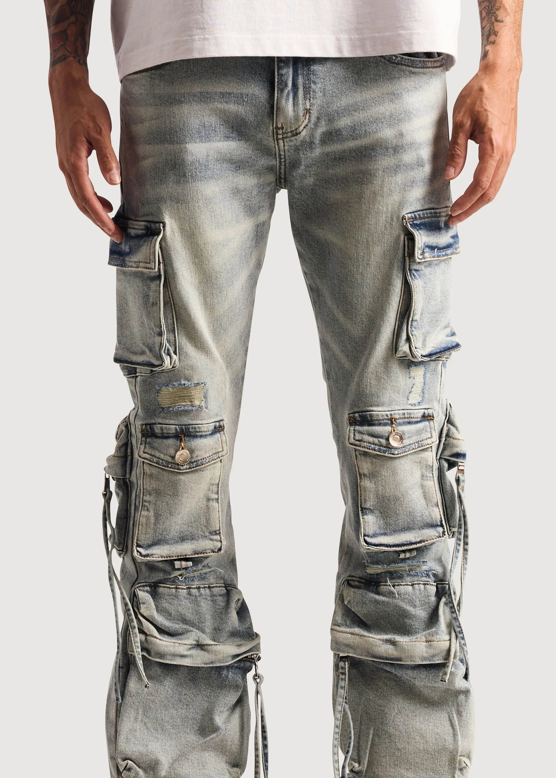 Hawk Cargo Denim (Blue) - Image 3