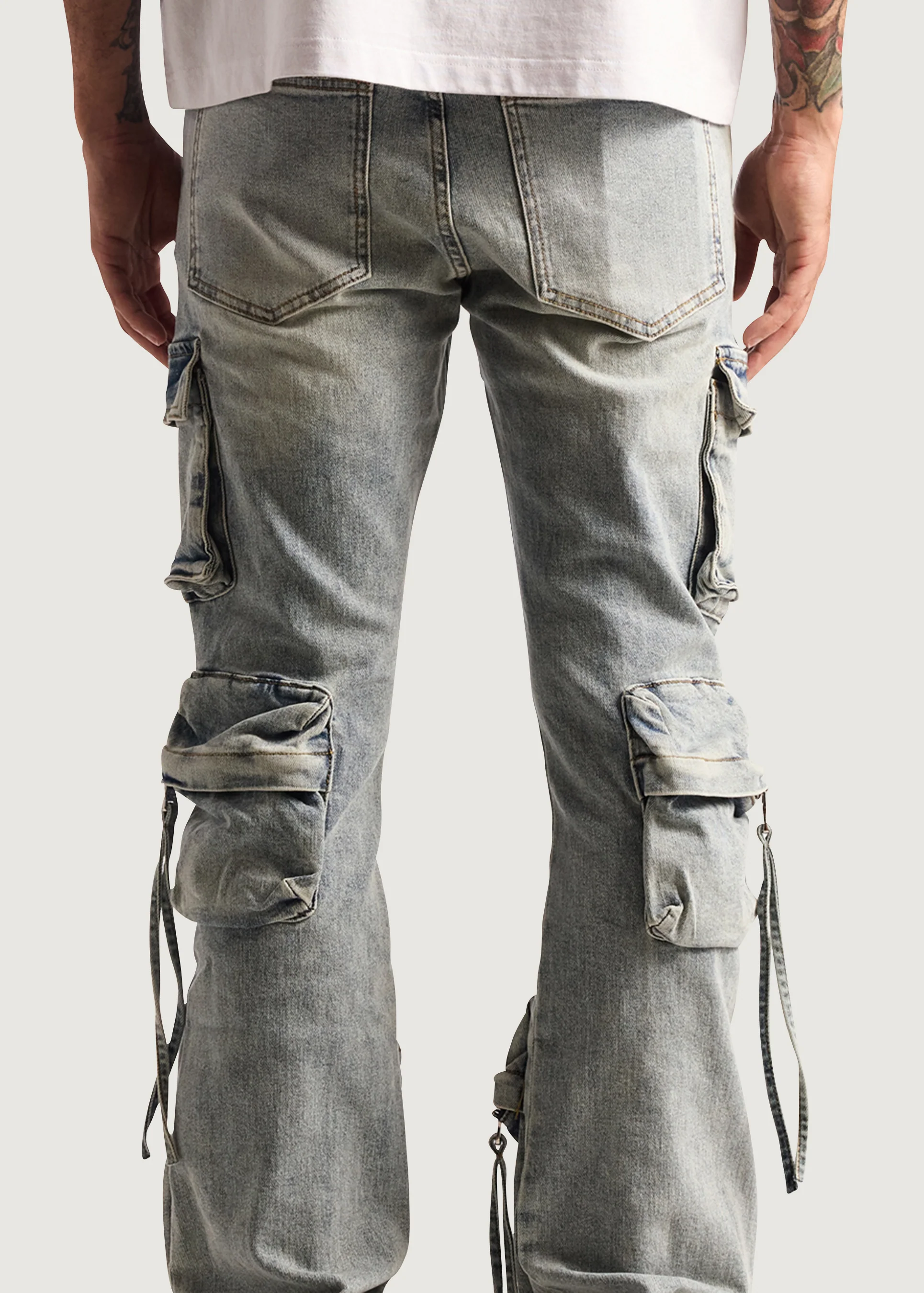 Hawk Cargo Denim (Blue) - Image 6