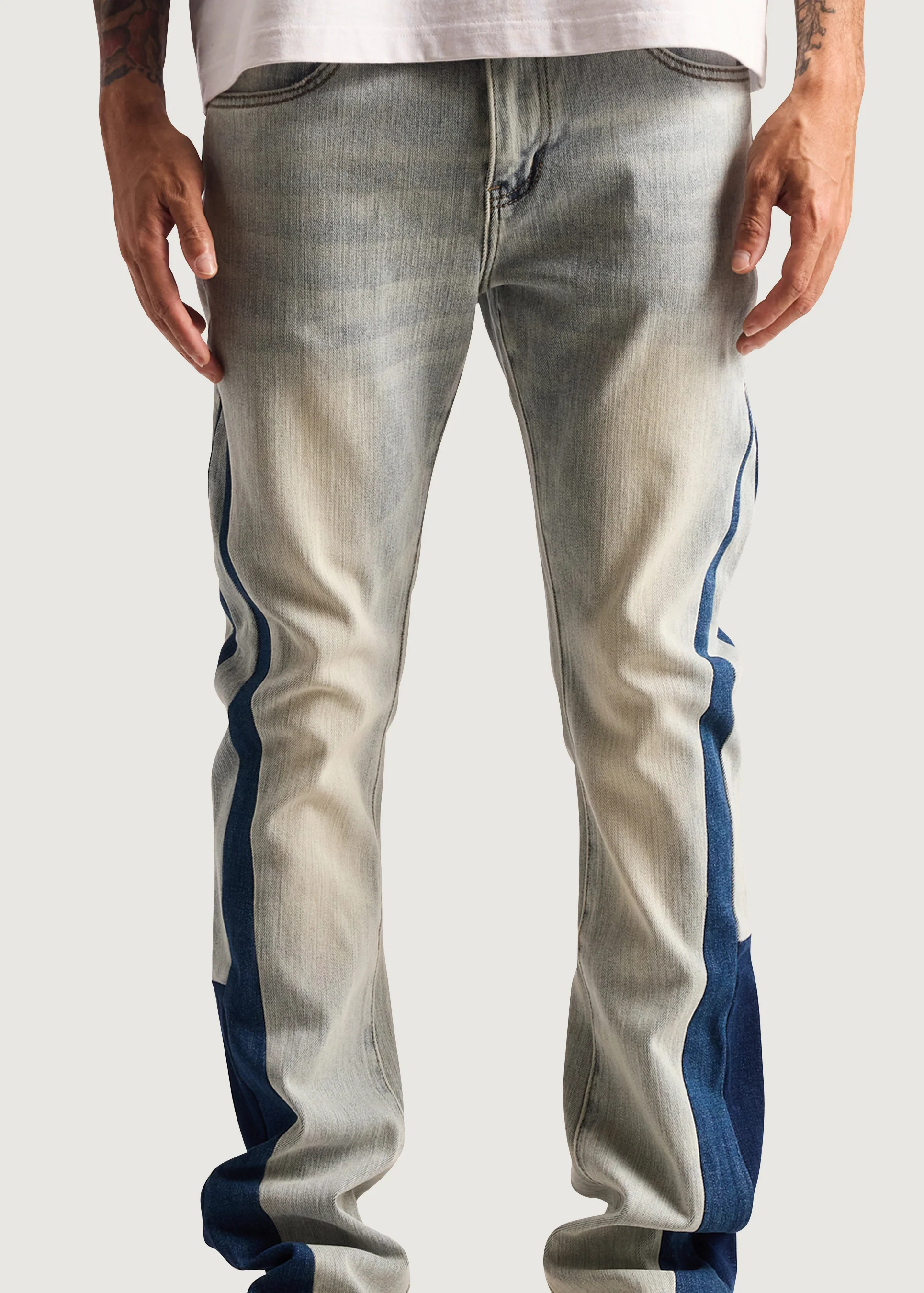 Lenny Flare Denim (Light Blue) - Image 4