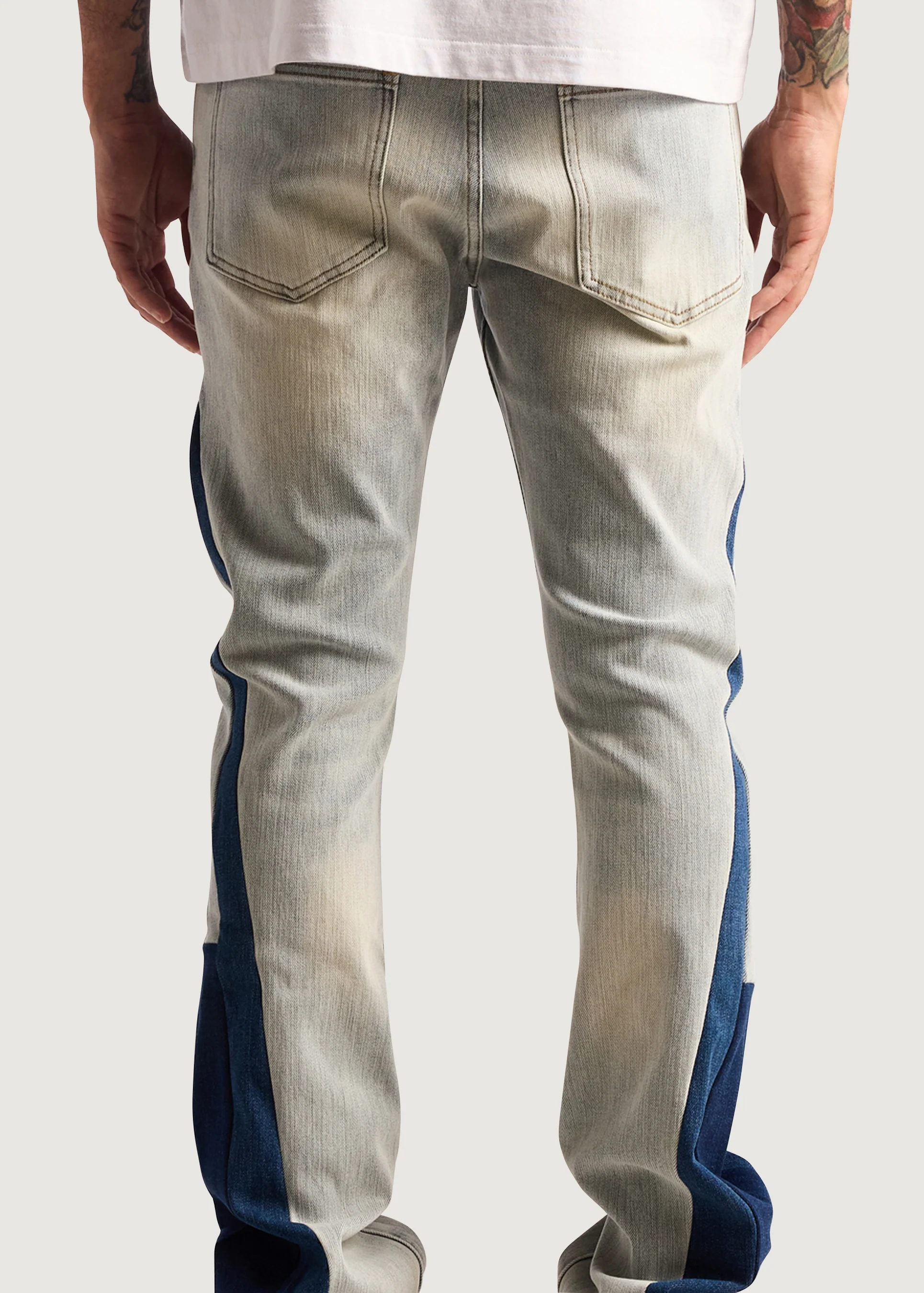 Lenny Flare Denim (Light Blue) - Image 6