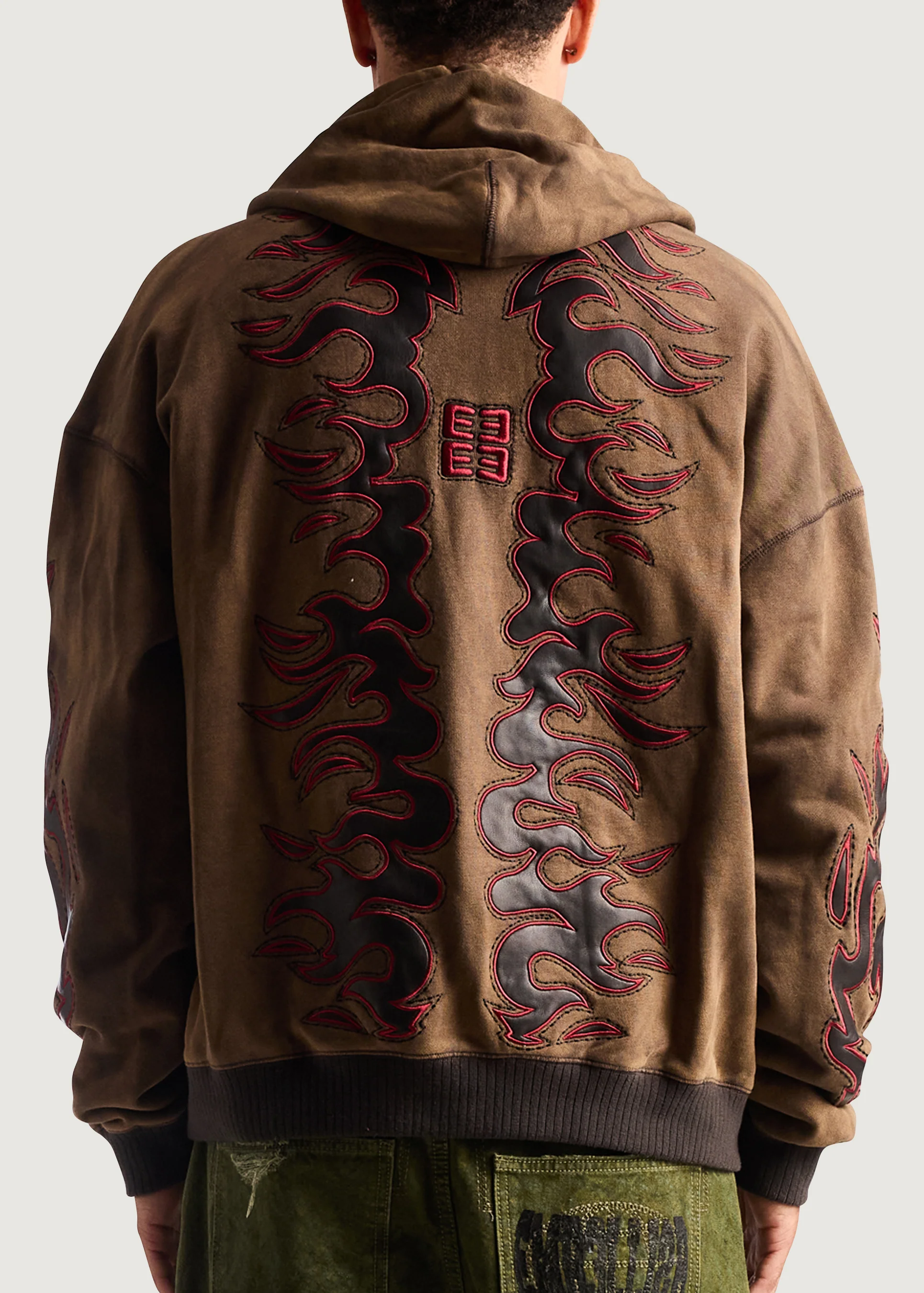 Inferno Zip Jacket (Washed Brown) - Image 6