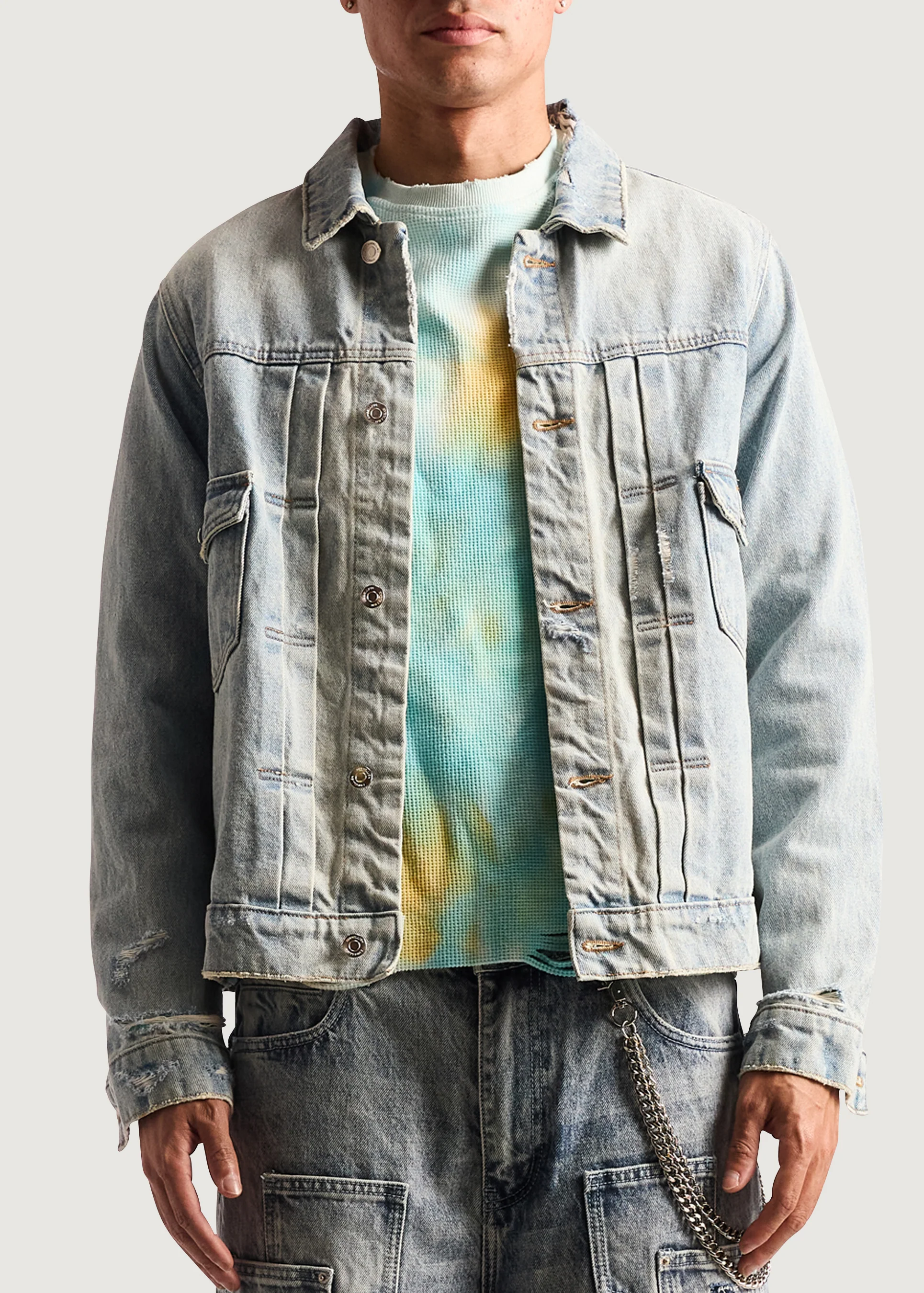Blue Echo Denim Jacket - Image 3