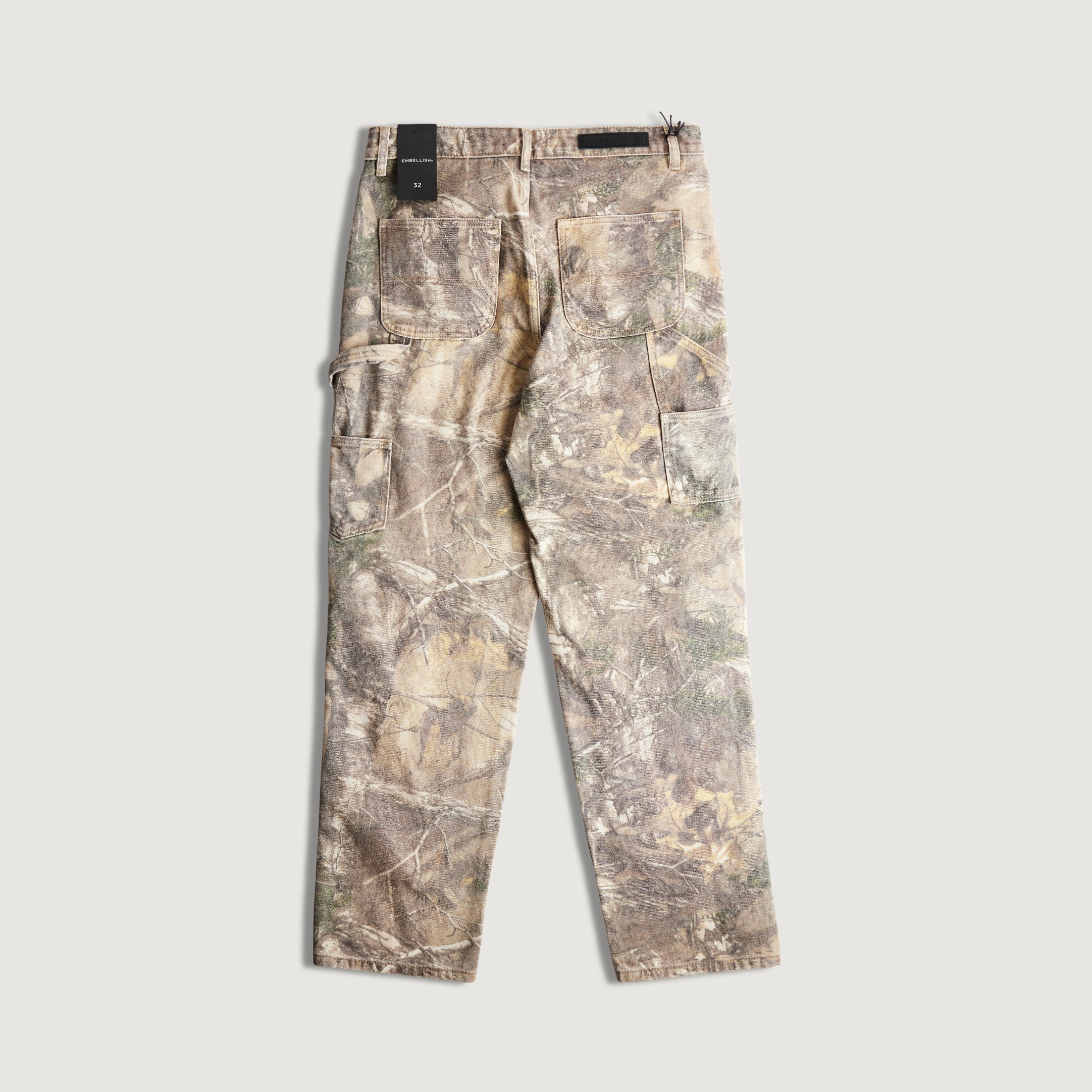 Hart Baggy Denim (Woodland Camo) - Image 3