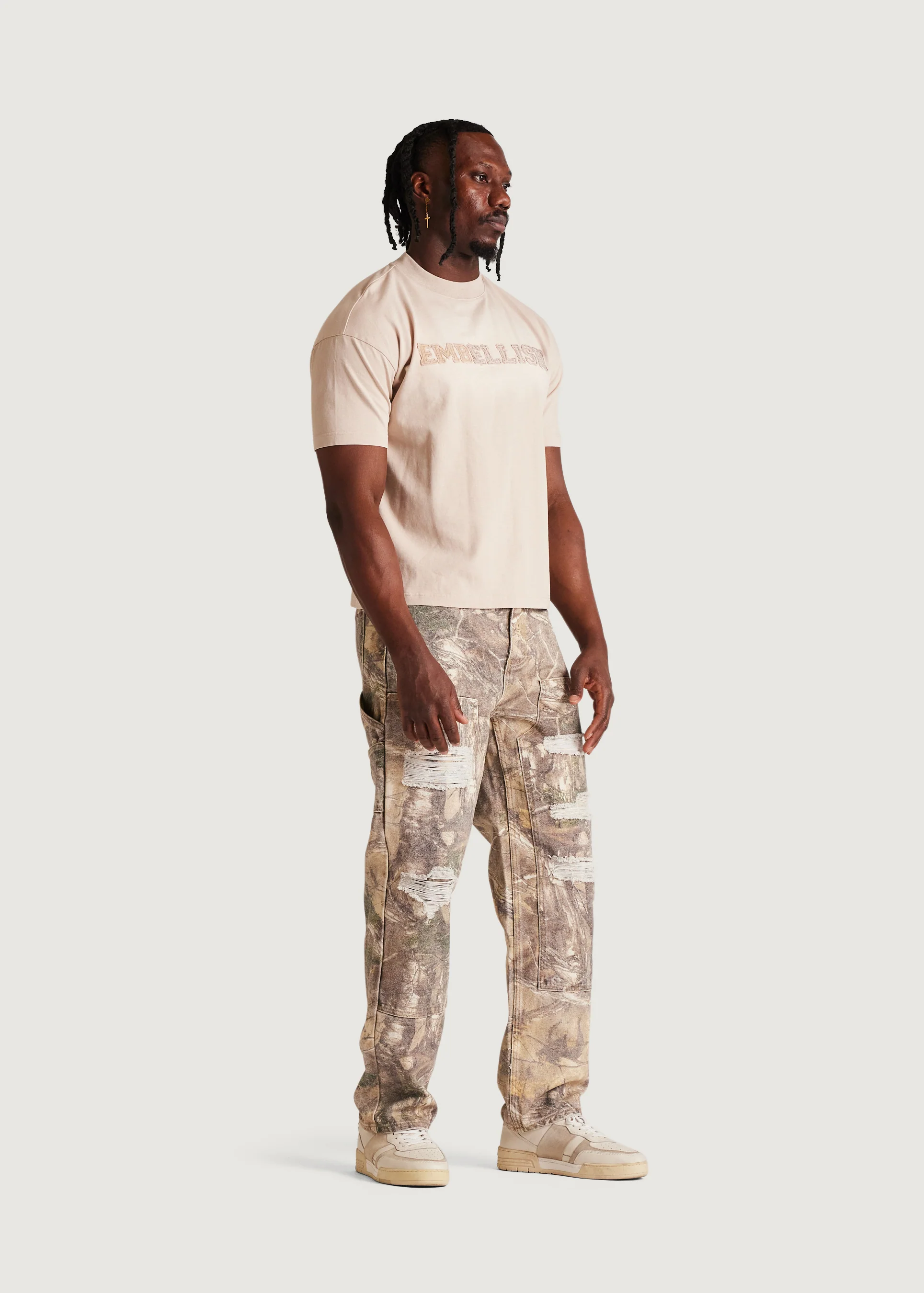 Hart Baggy Denim (Woodland Camo) - Image 4