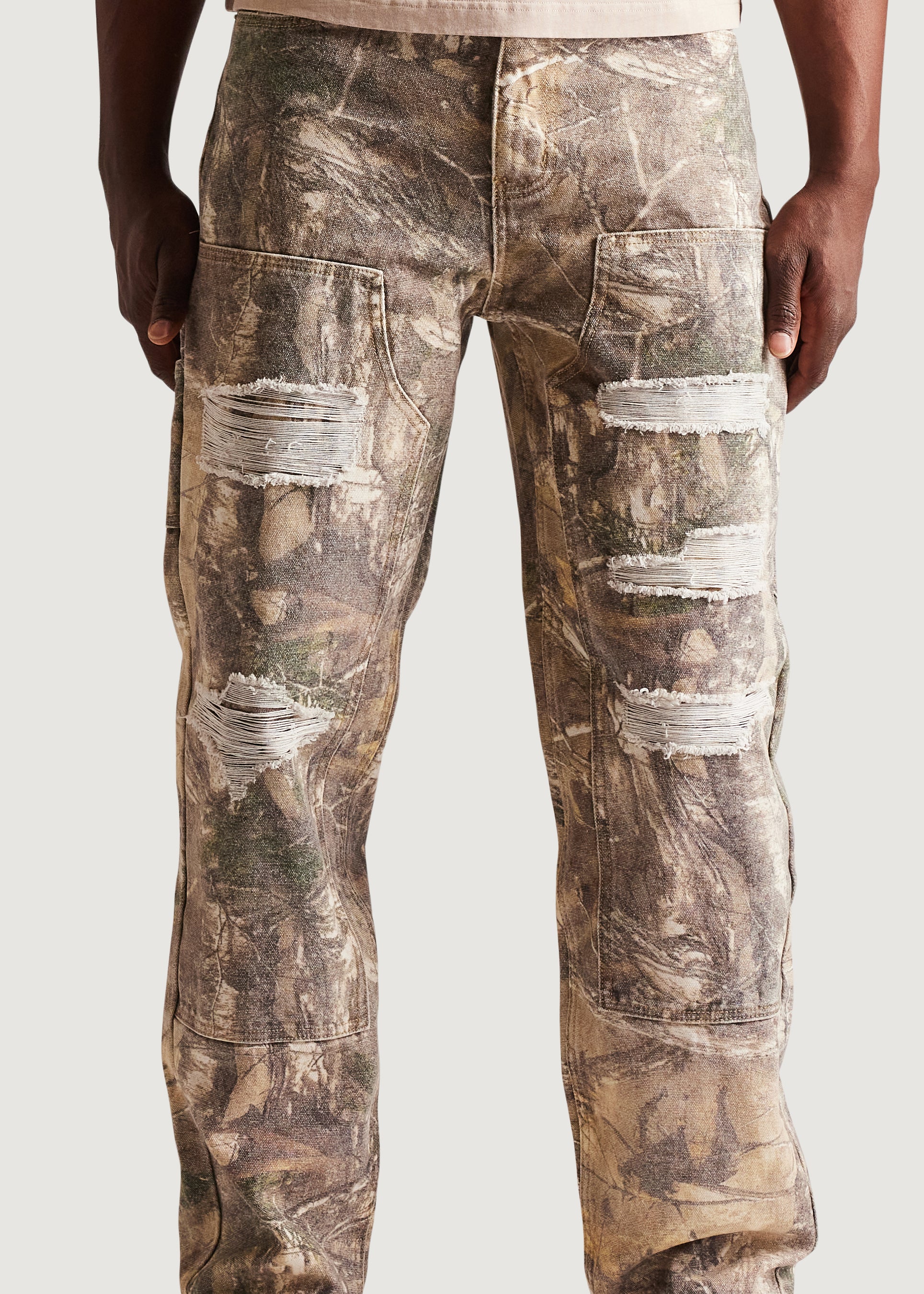 Hart Baggy Denim (Woodland Camo) - Image 5