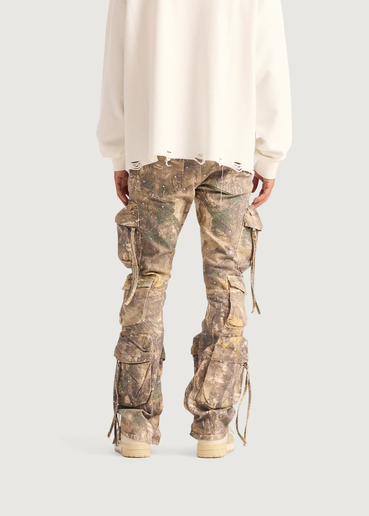 Hawk Cargo Flare Denim (Iced Tree Camo) - Image 6