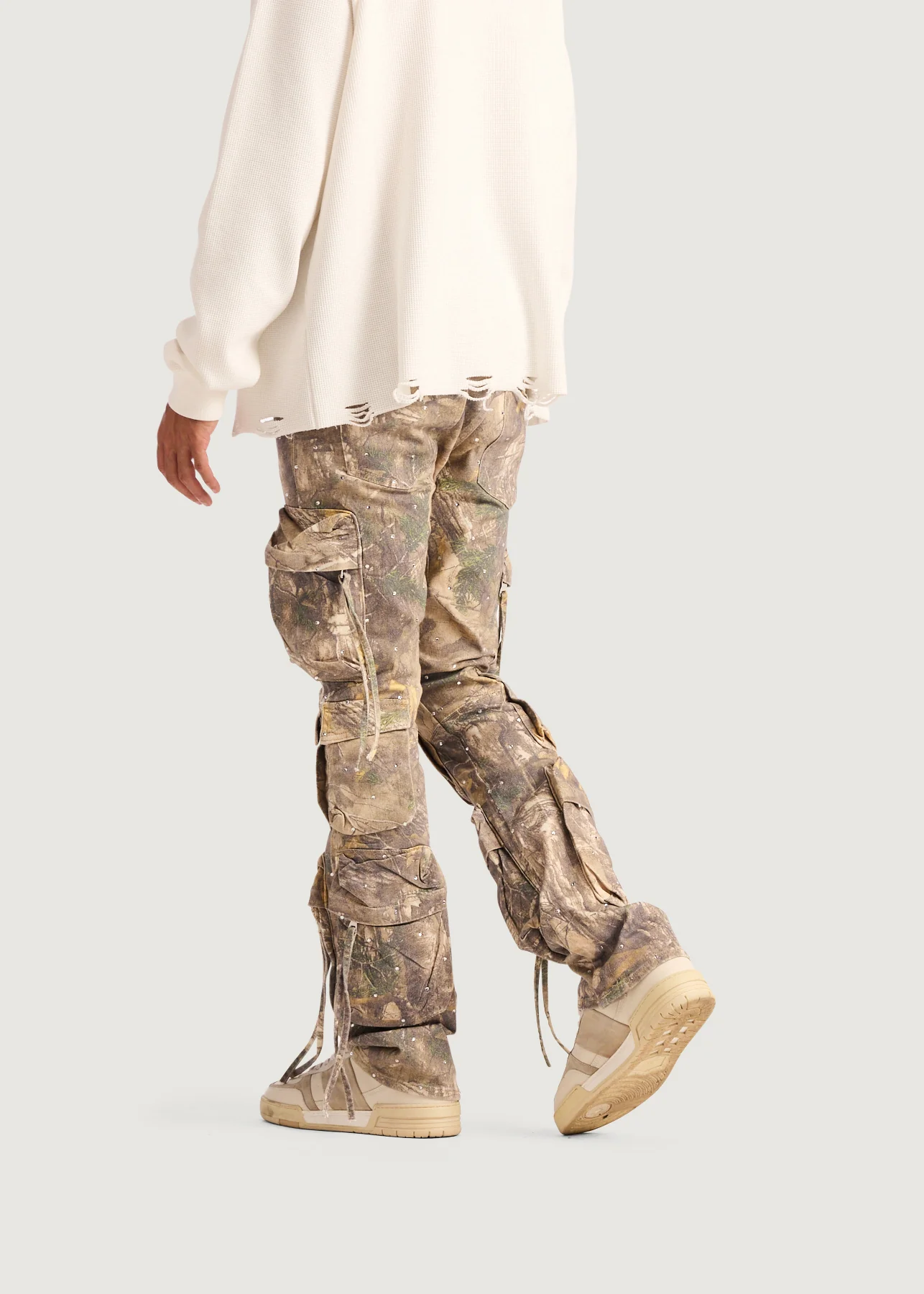 Hawk Cargo Flare Denim (Iced Tree Camo) - Image 7