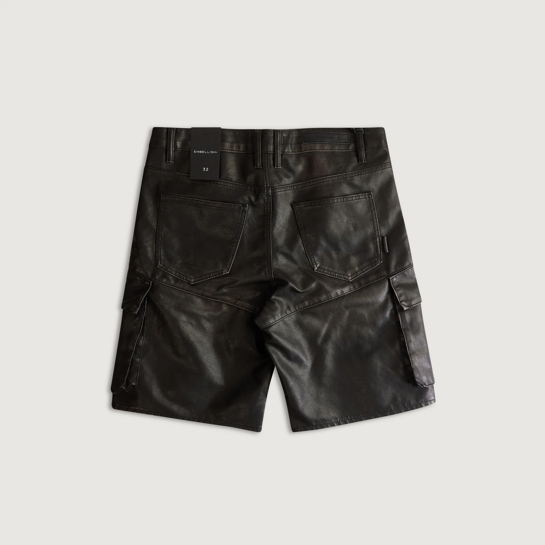 Highstreet Cargo Shorts (Black) - Image 6