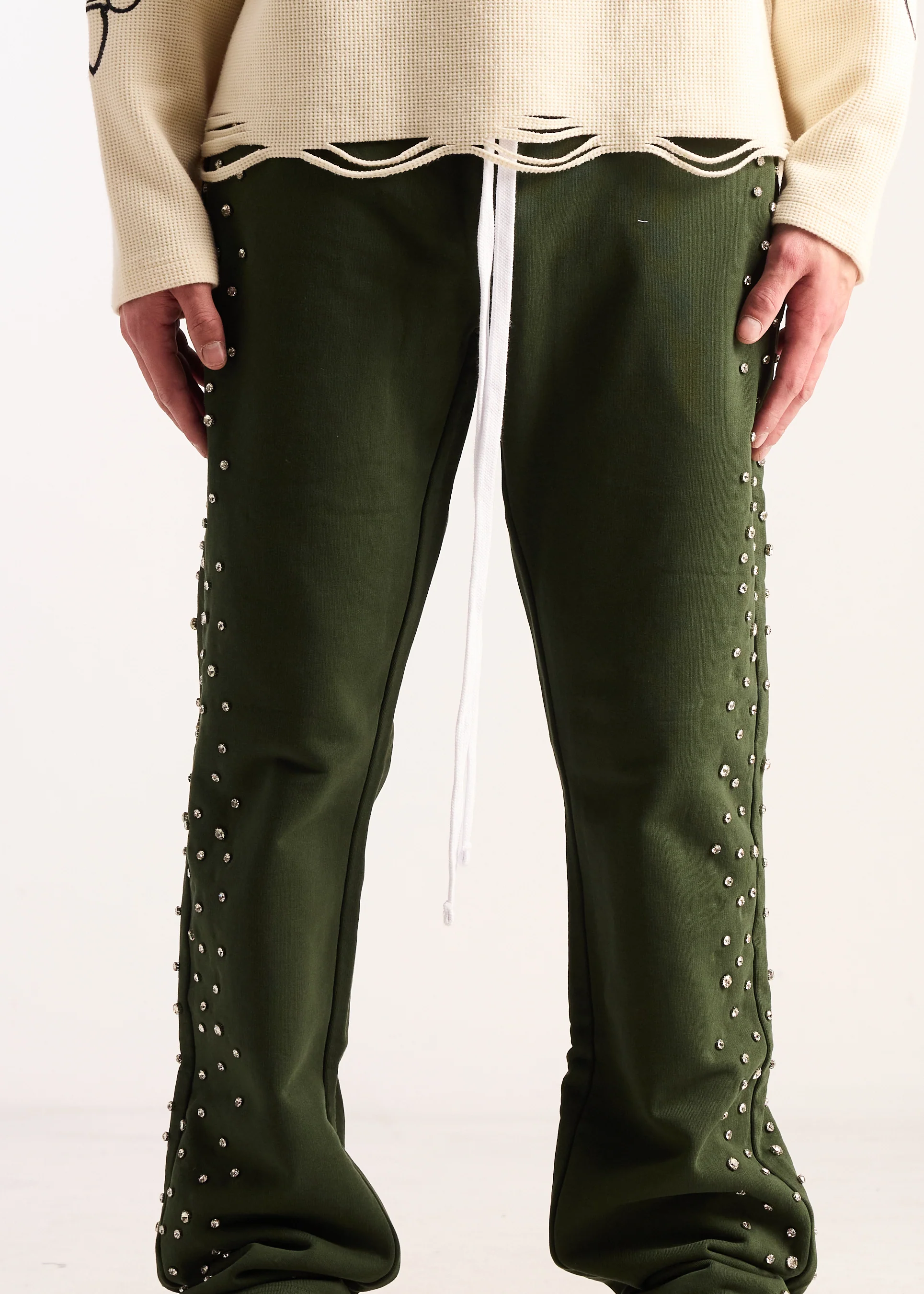 Ice Lounge Pants - Dark Green - Image 3