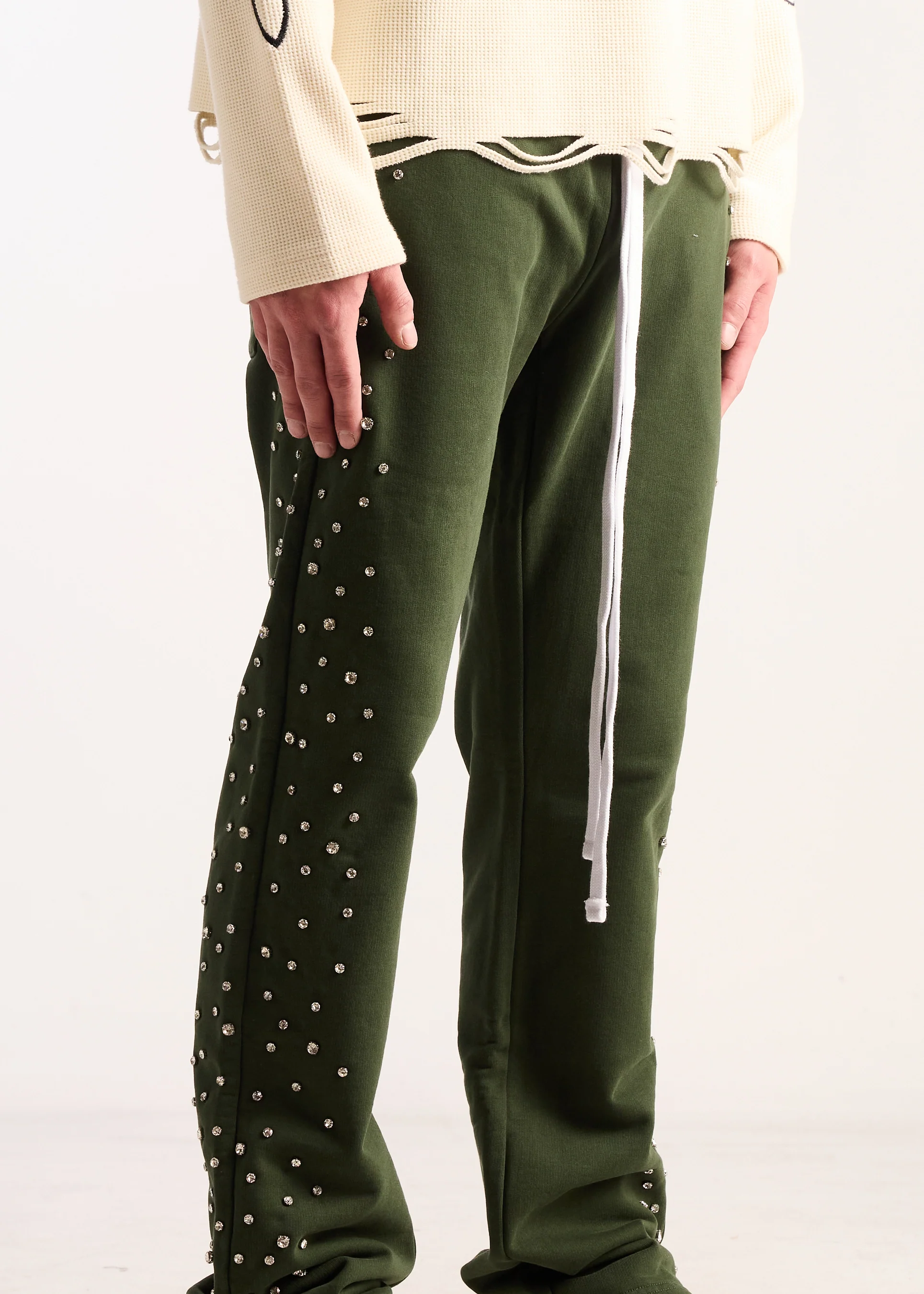 Ice Lounge Pants - Dark Green - Image 5