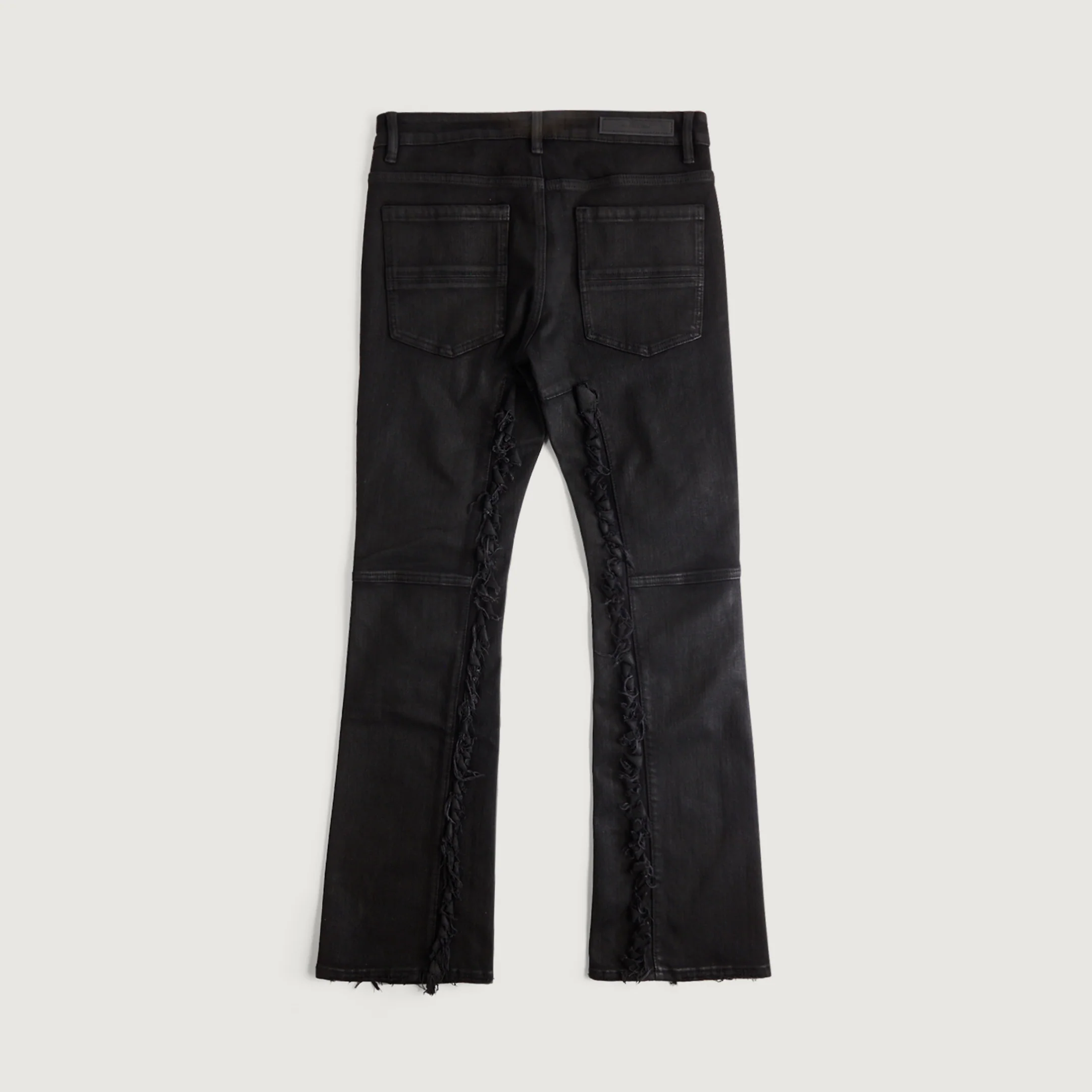 Jay Flare Denim (Black) - Image 8