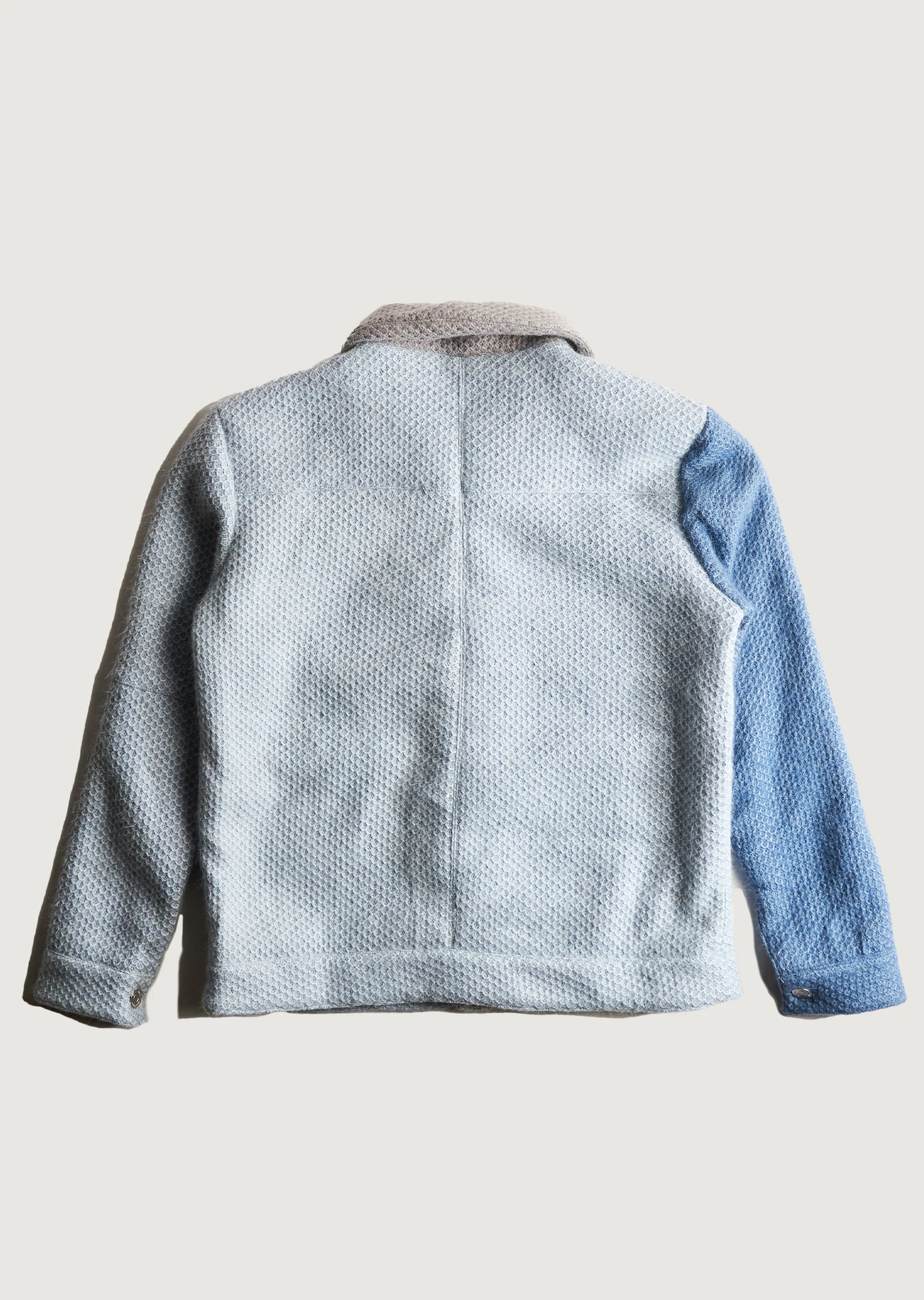 Leonard Knit Jacket (Blue) - Image 3