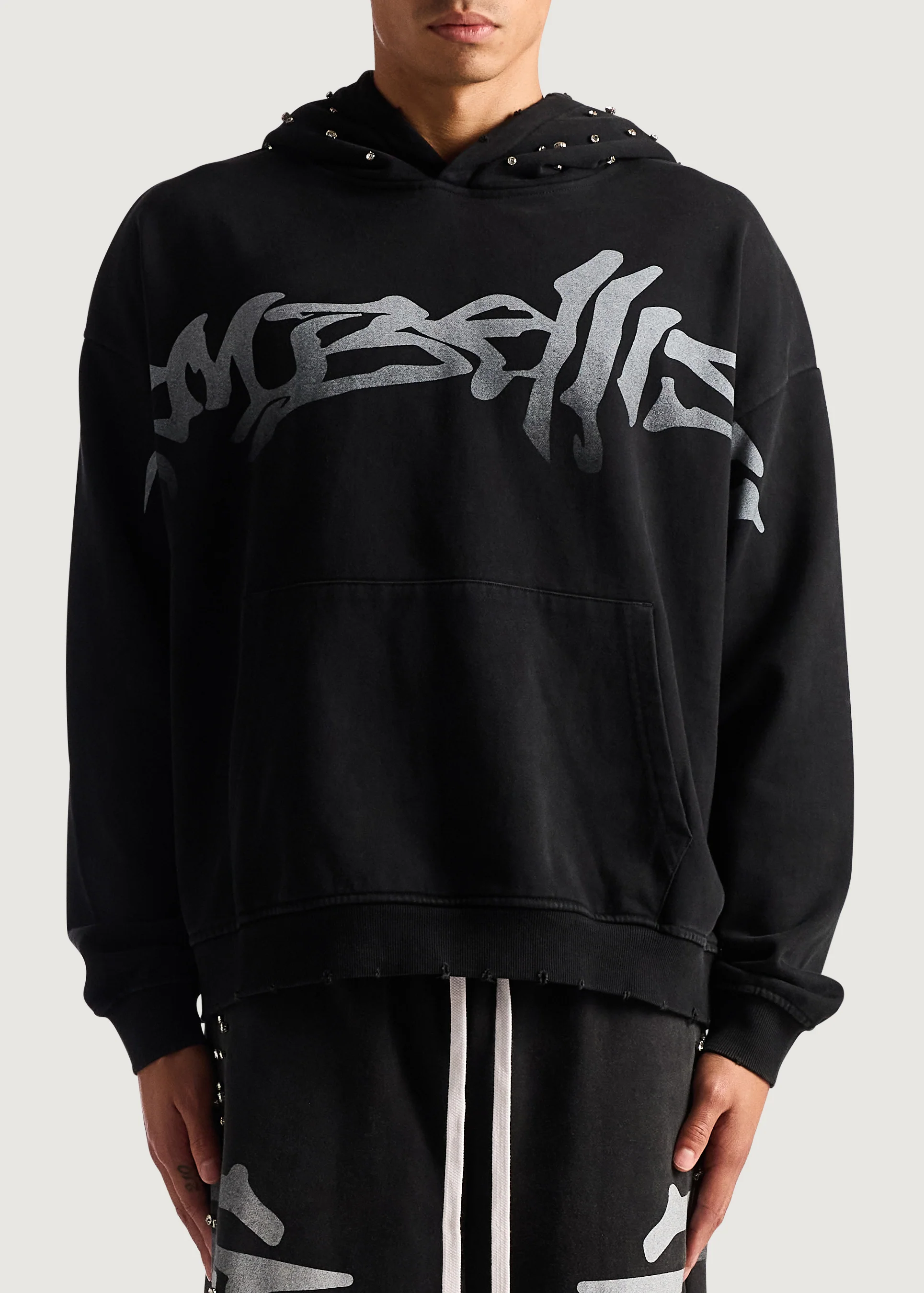 Logo Hoodie (Black) - Image 3