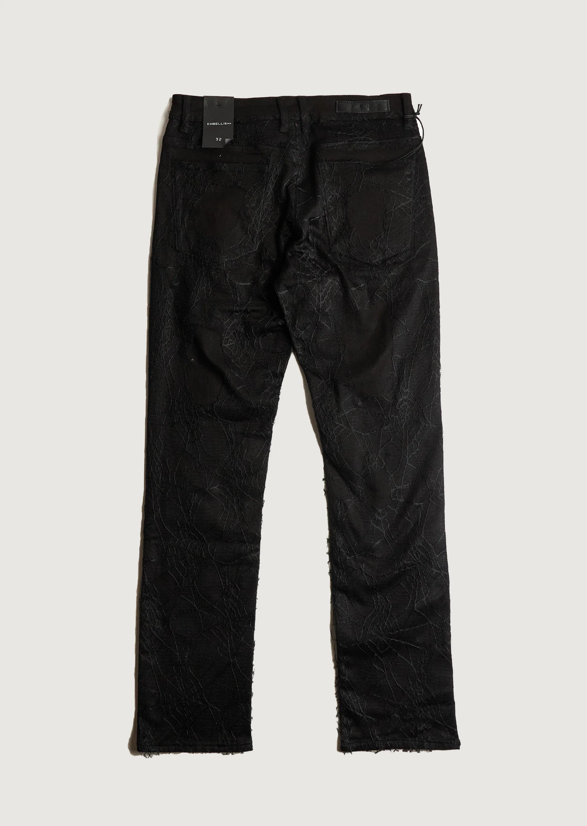 Parker Straight Denim (Black) - Image 3