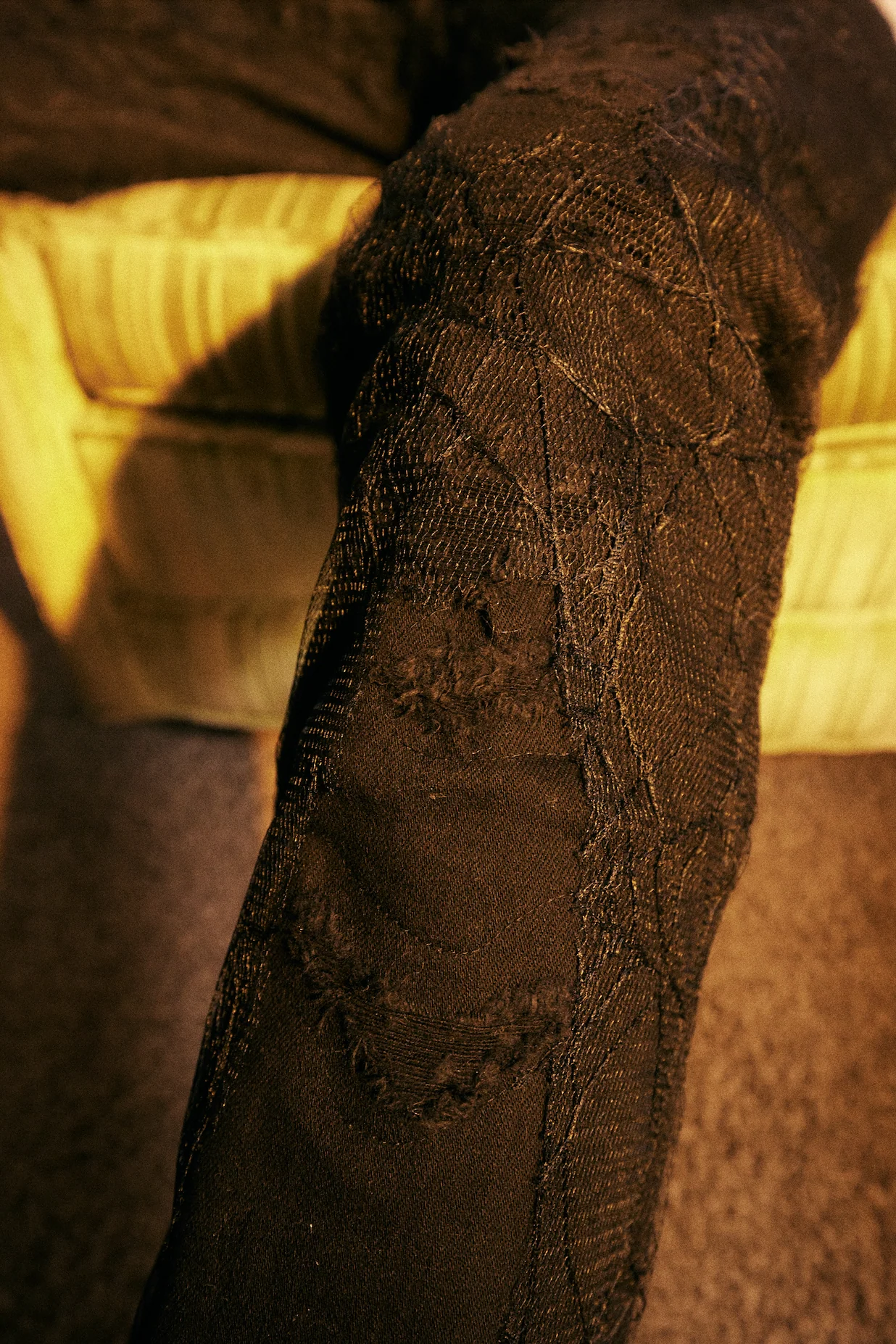 Parker Straight Denim (Black) - Image 4