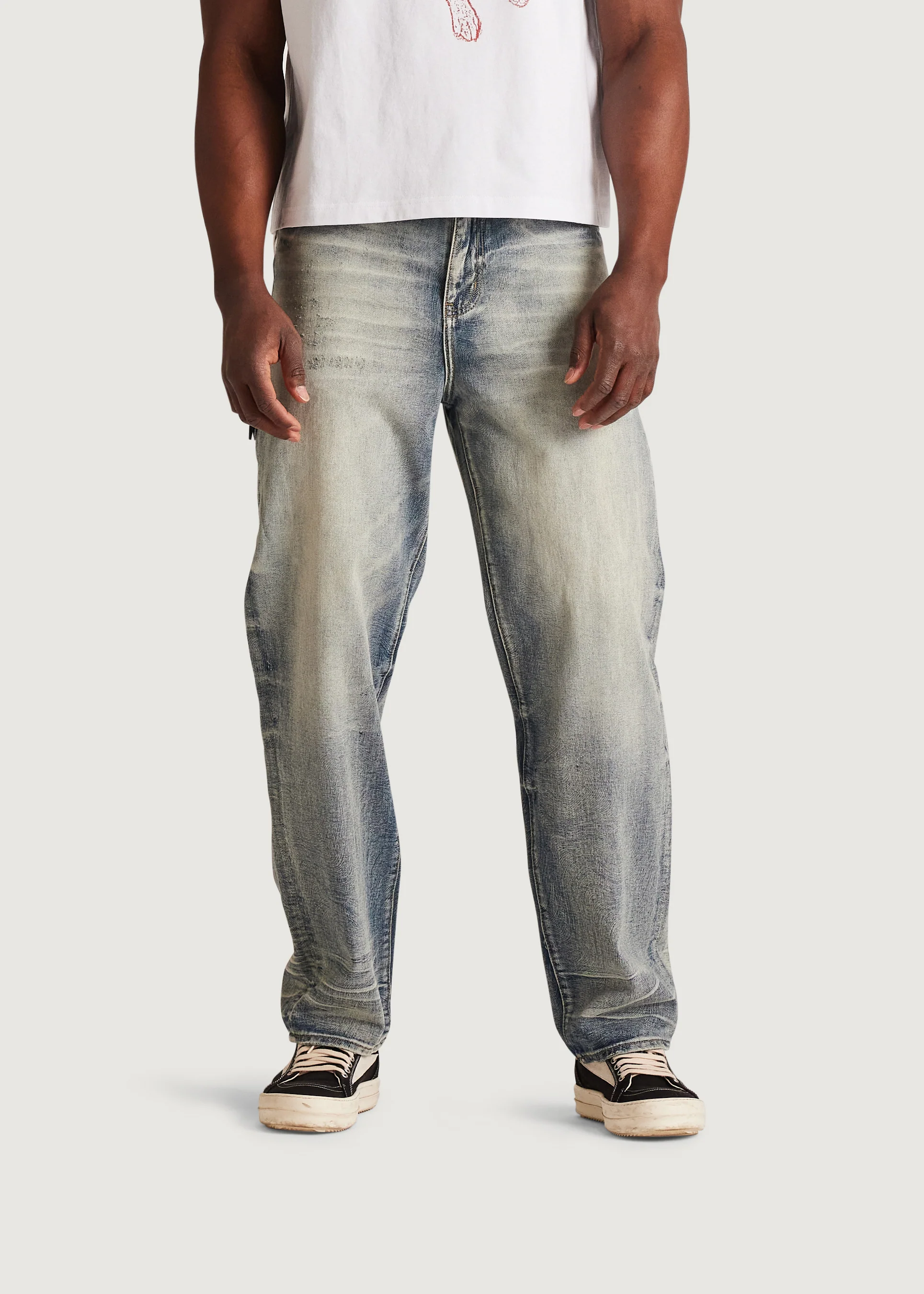 Spencer Slim Straight Denim (Acid Bleach) - Image 3