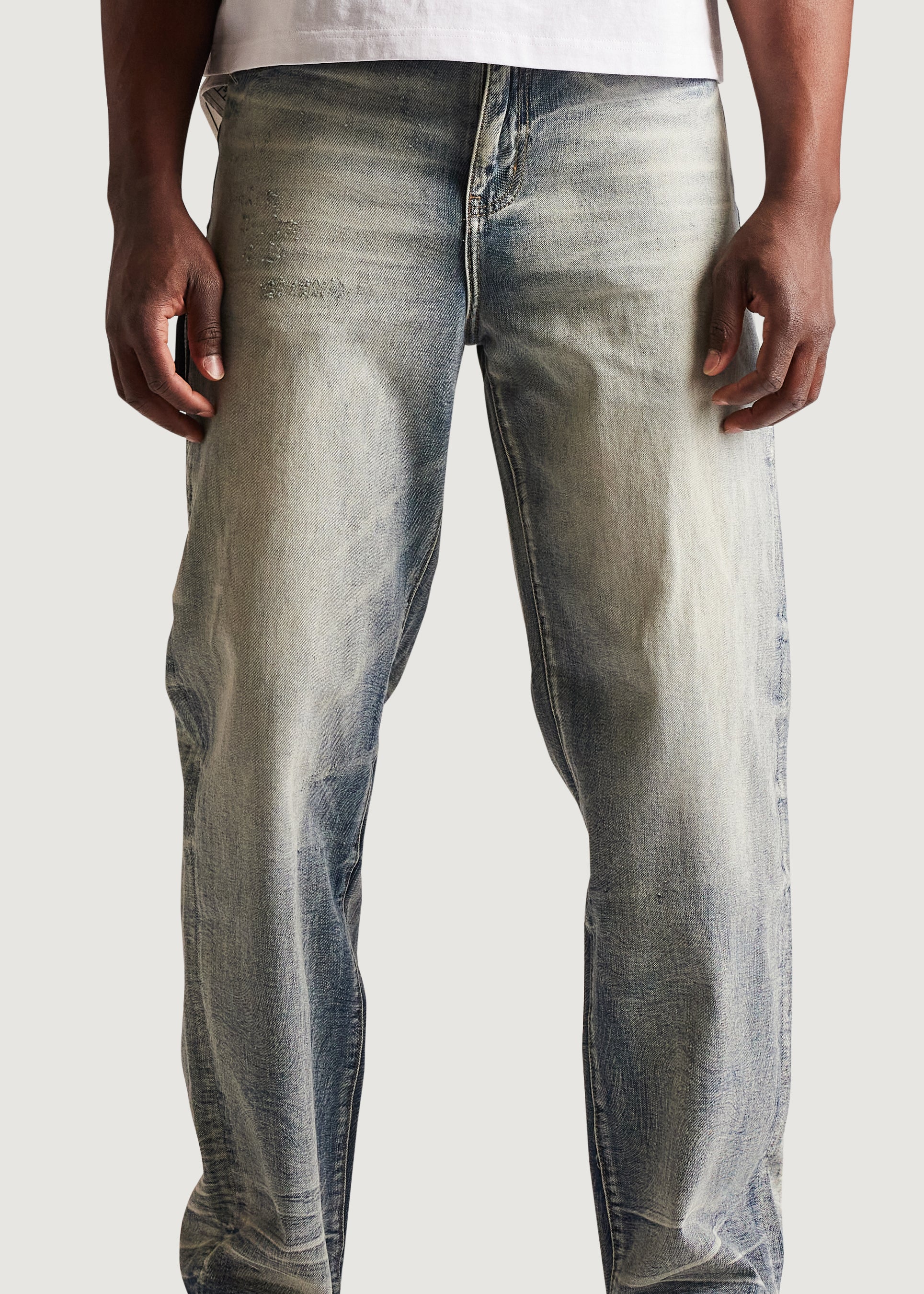 Spencer Slim Straight Denim (Acid Bleach) - Image 4