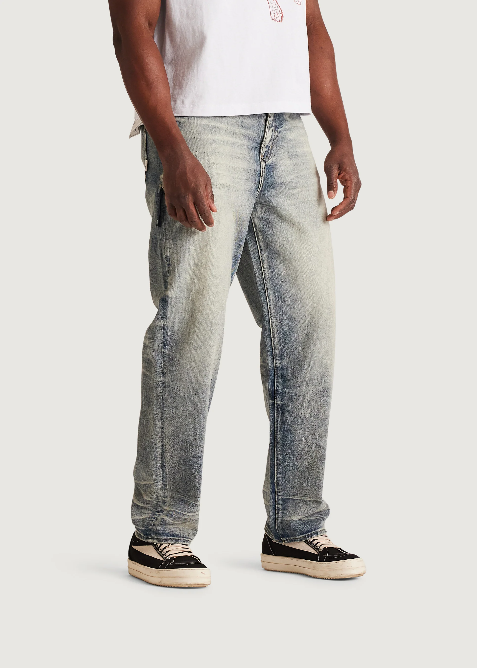 Spencer Slim Straight Denim (Acid Bleach) - Image 5