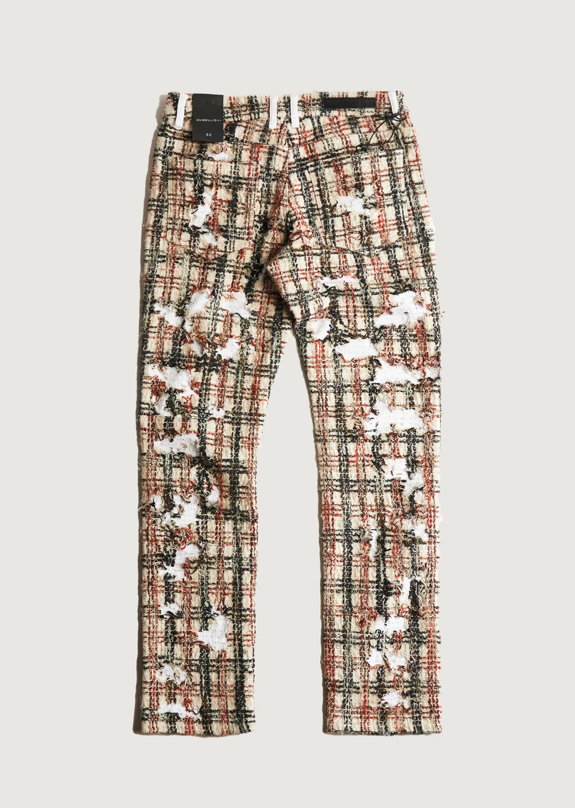 Spiegel Boro Denim (White/Black/Red) - Image 3