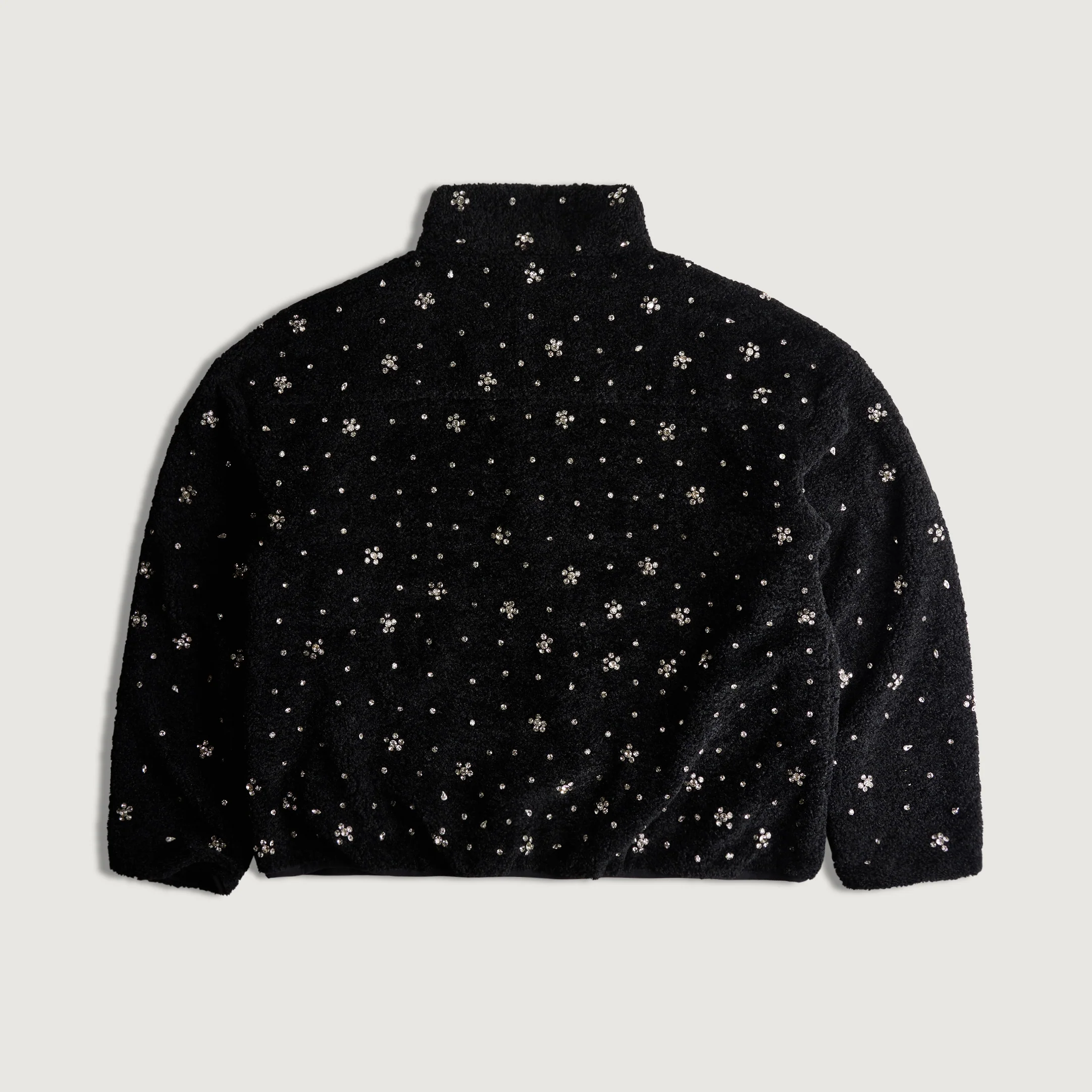 Zurich Sherpa Jacket (Black) - Image 3