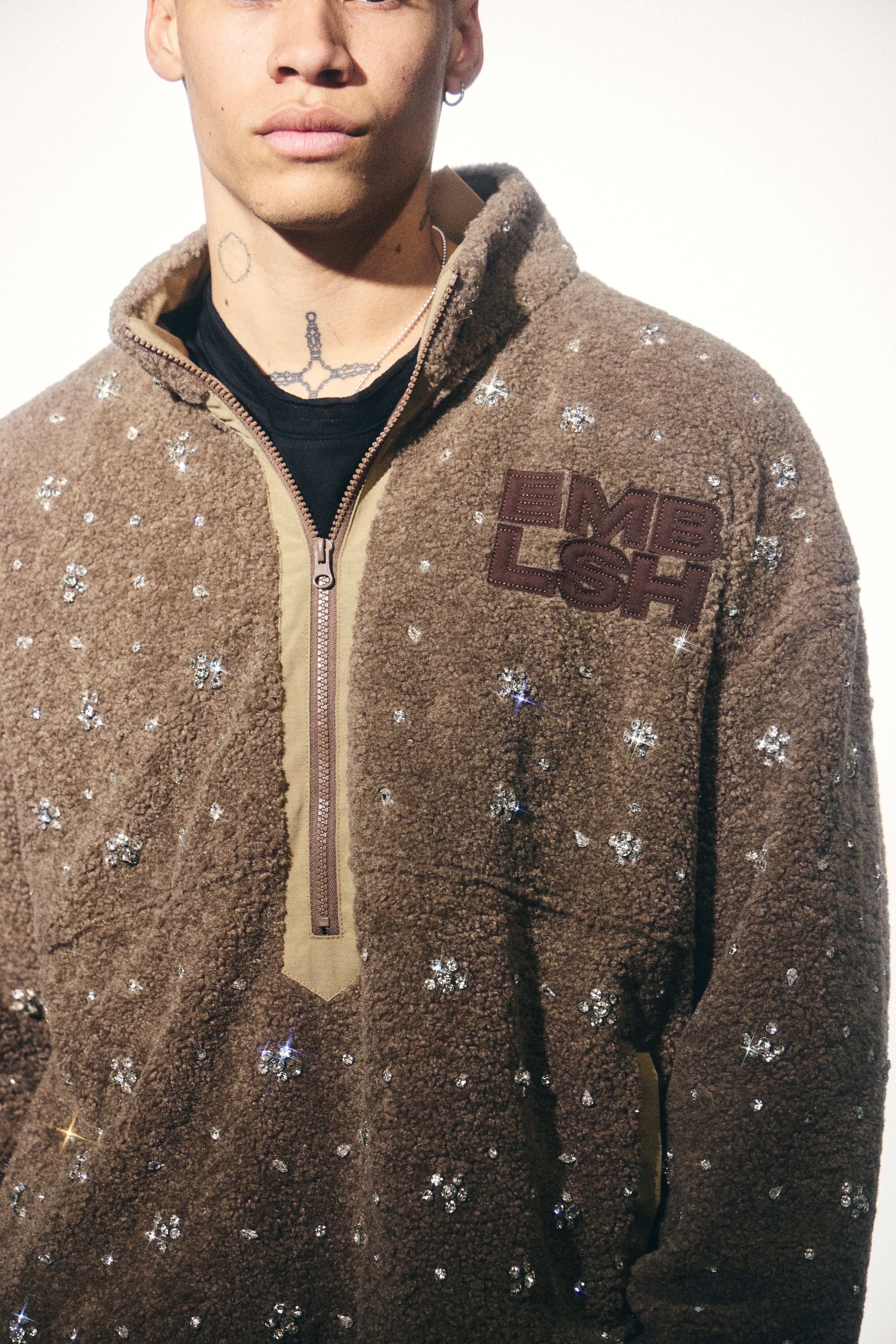 Zurich Sherpa Jacket (Camel) - Image 4