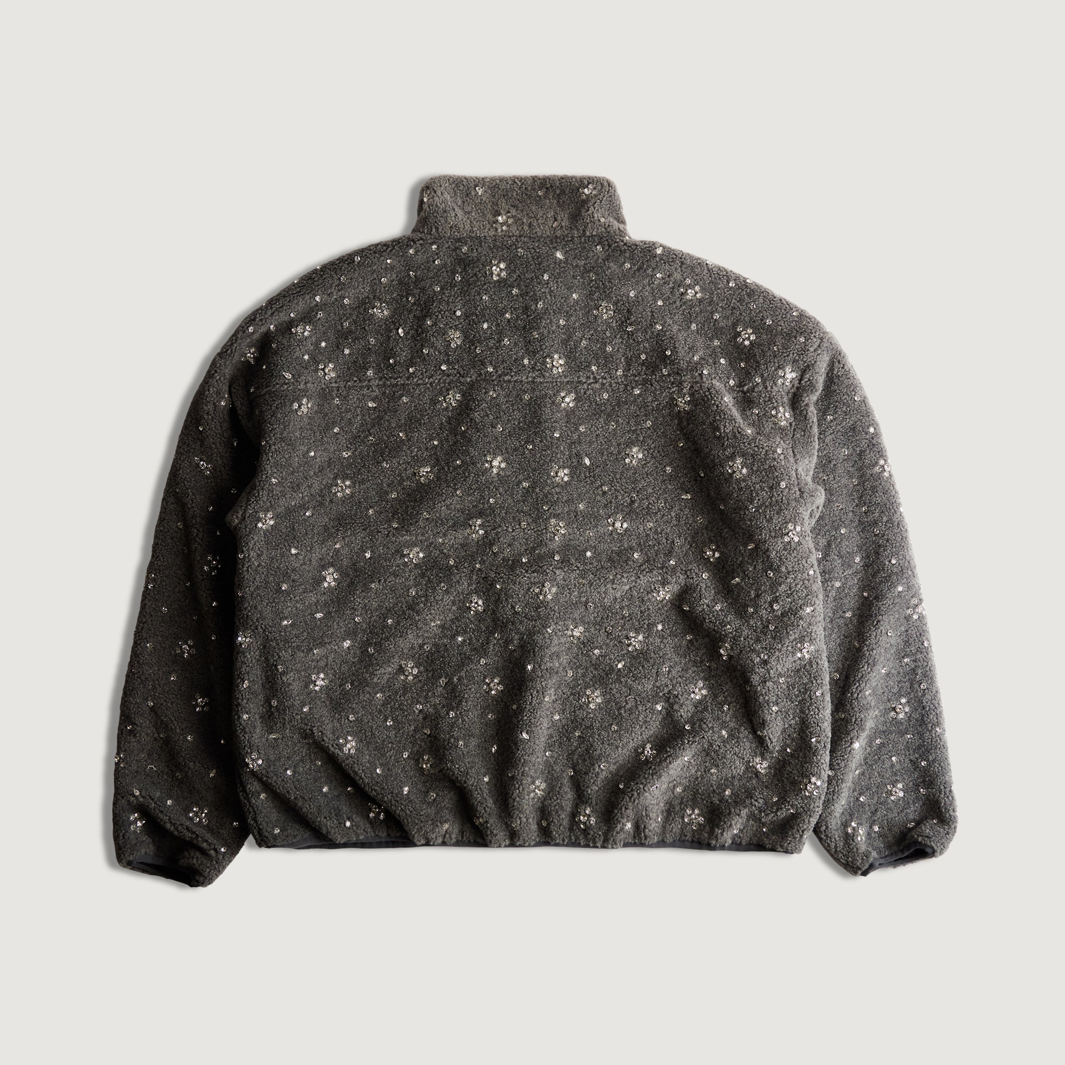 Zurich Sherpa Jacket (Gray) - Image 3